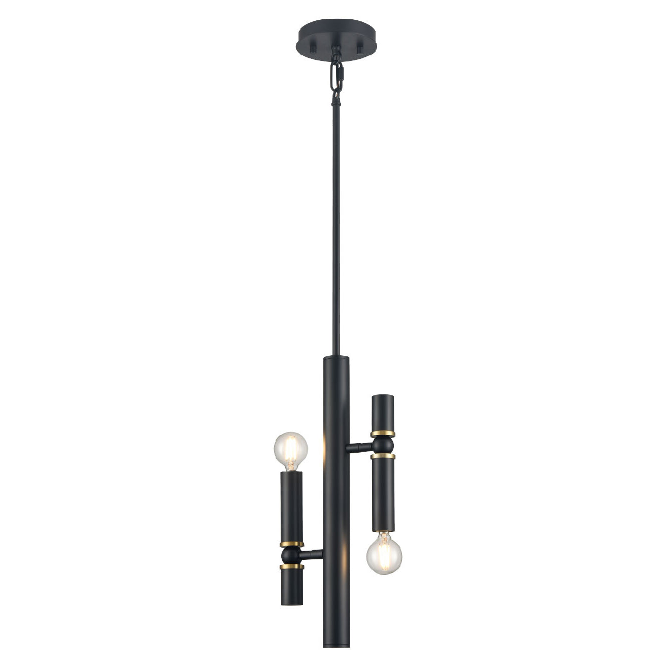 KLONDIKE Chandelier Noir - DVP42821EB+MF | DVI