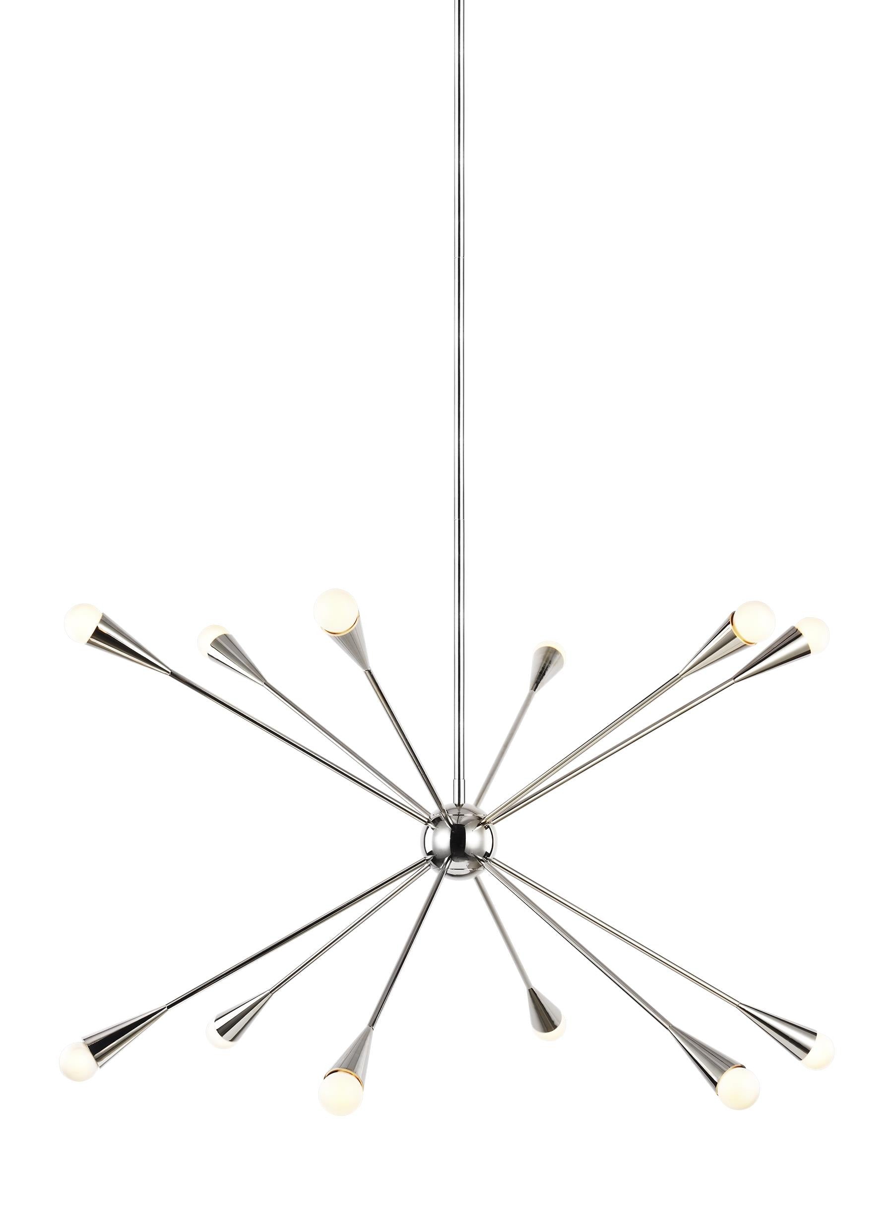 JAX Pendant Nickel - EC10312PN | GENERATION LIGHTING