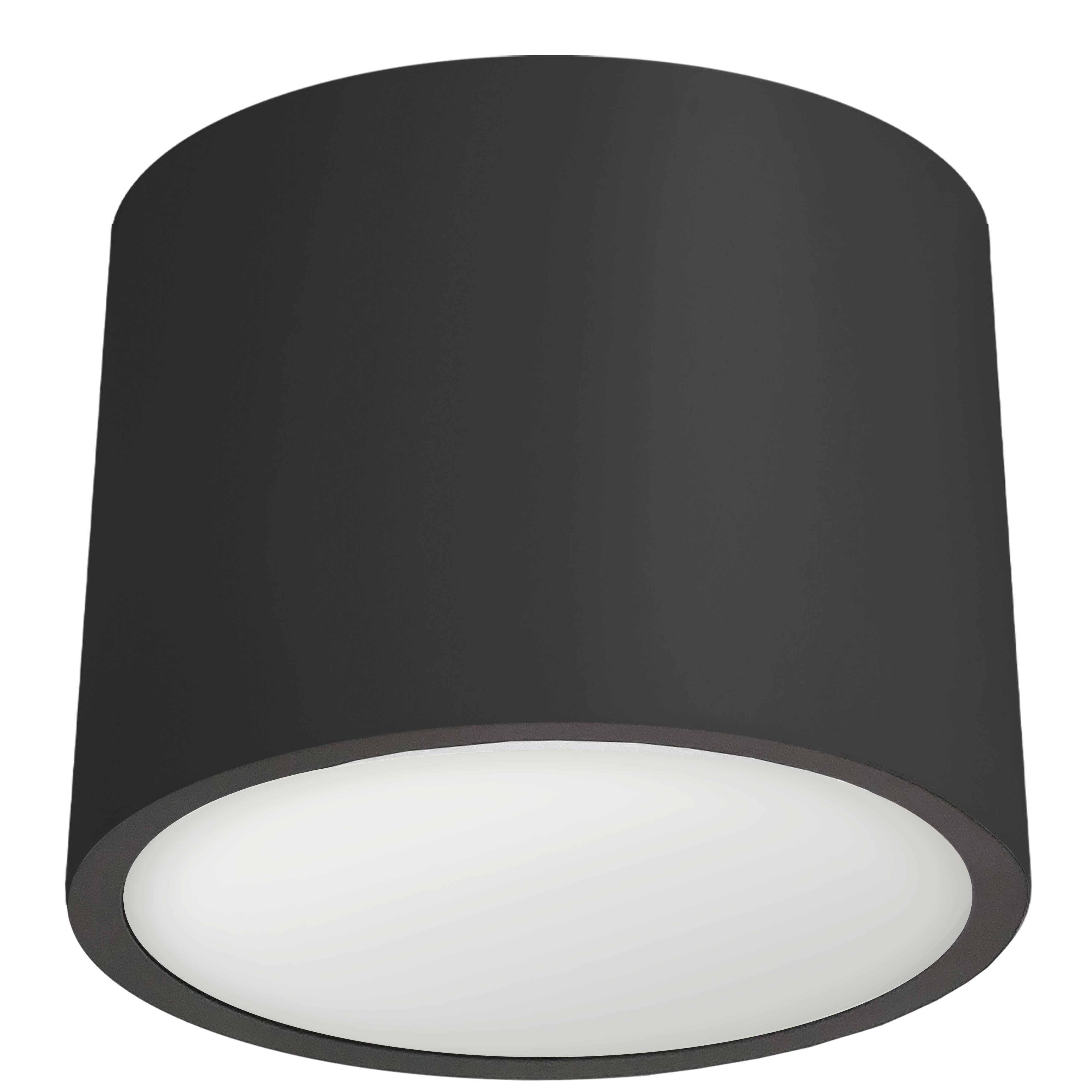 ECHO Flush mount Black INTEGRATED LED - ECO-C1015-MB | DAINOLITE