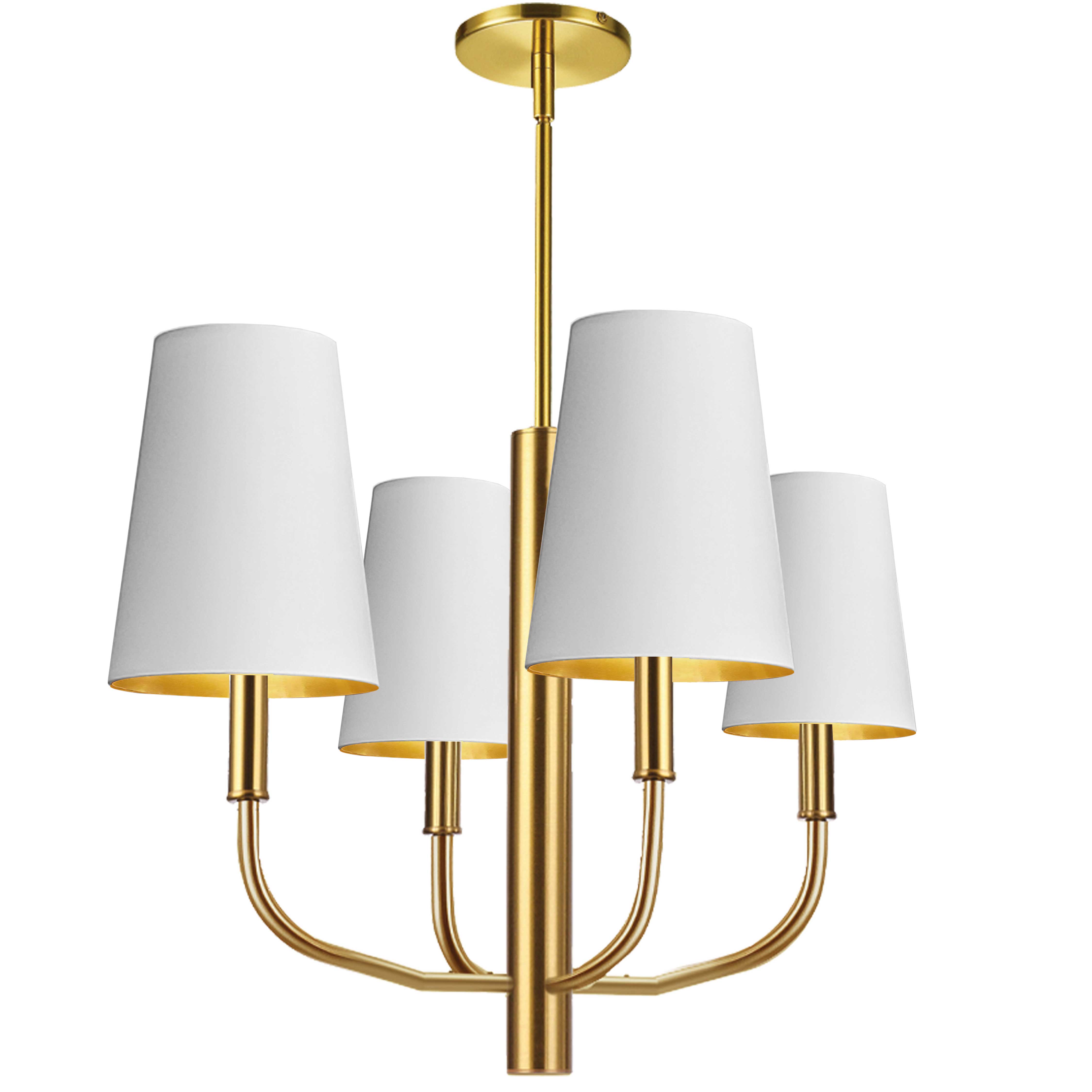 ELEANOR Chandelier Blanc - ELN-214C-AGB-692 | DAINOLITE