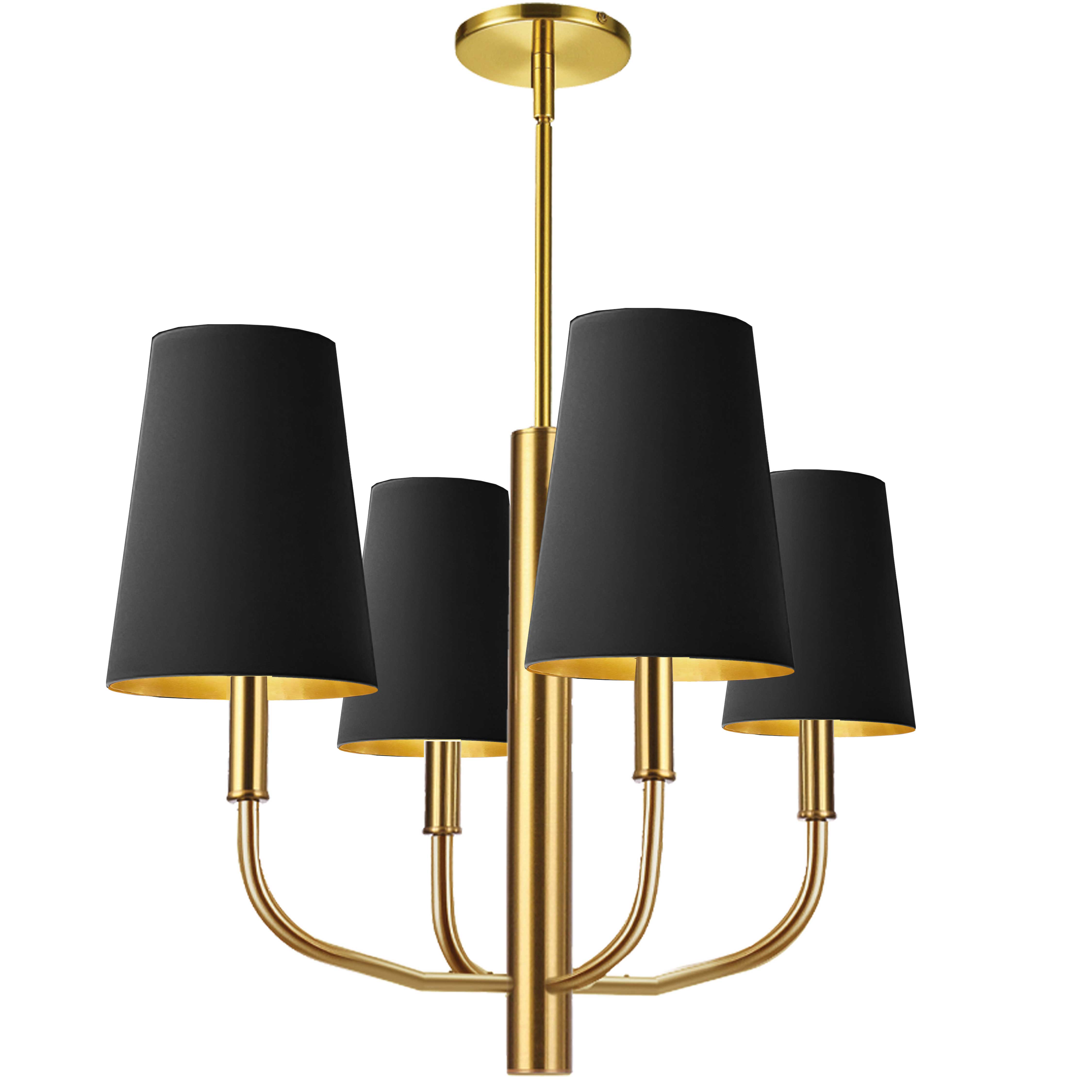 ELEANOR Chandelier Noir - ELN-214C-AGB-698 | DAINOLITE