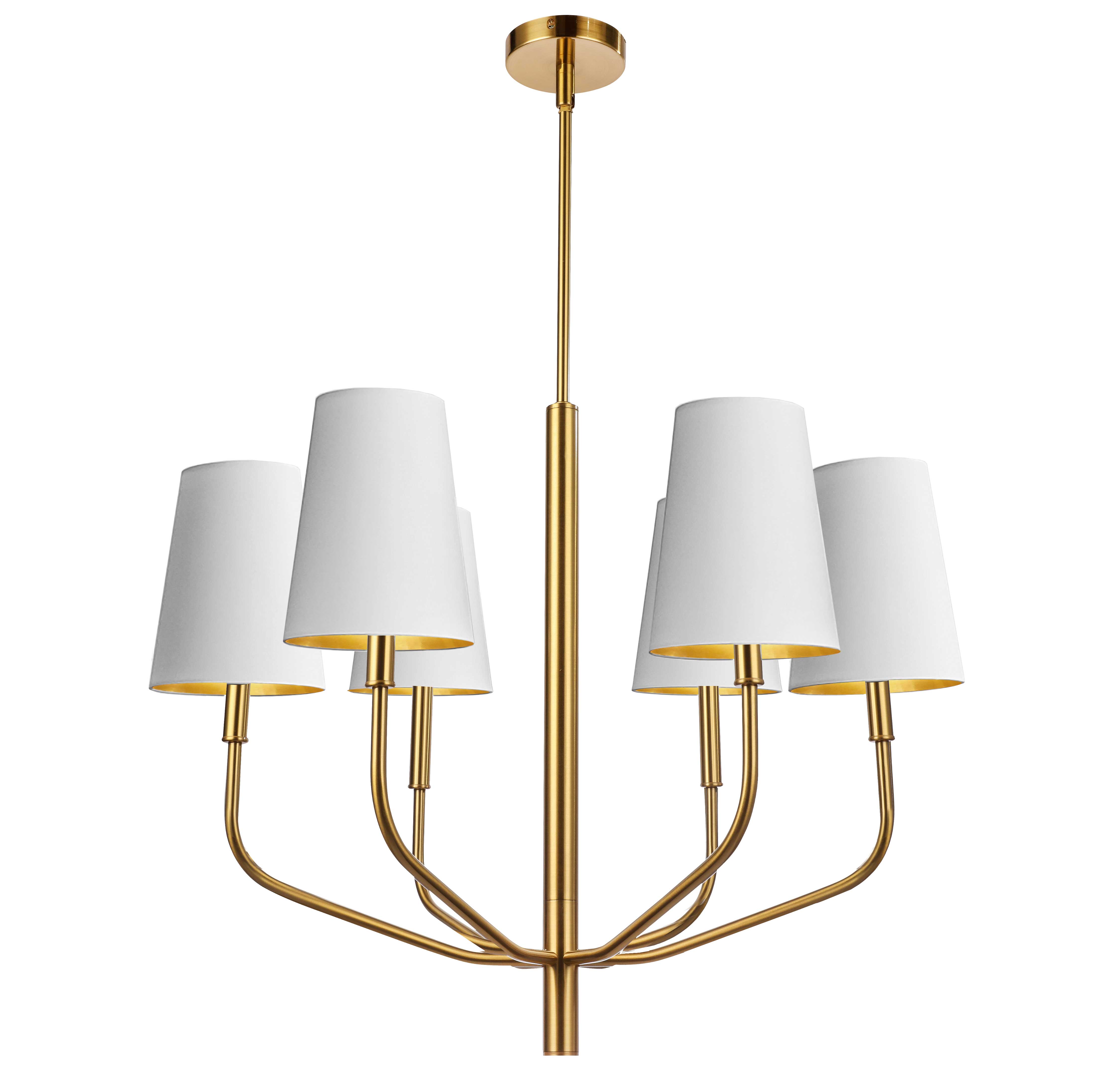 ELEANOR Chandelier BlancGold - ELN-286C-AGB-692 | DAINOLITE