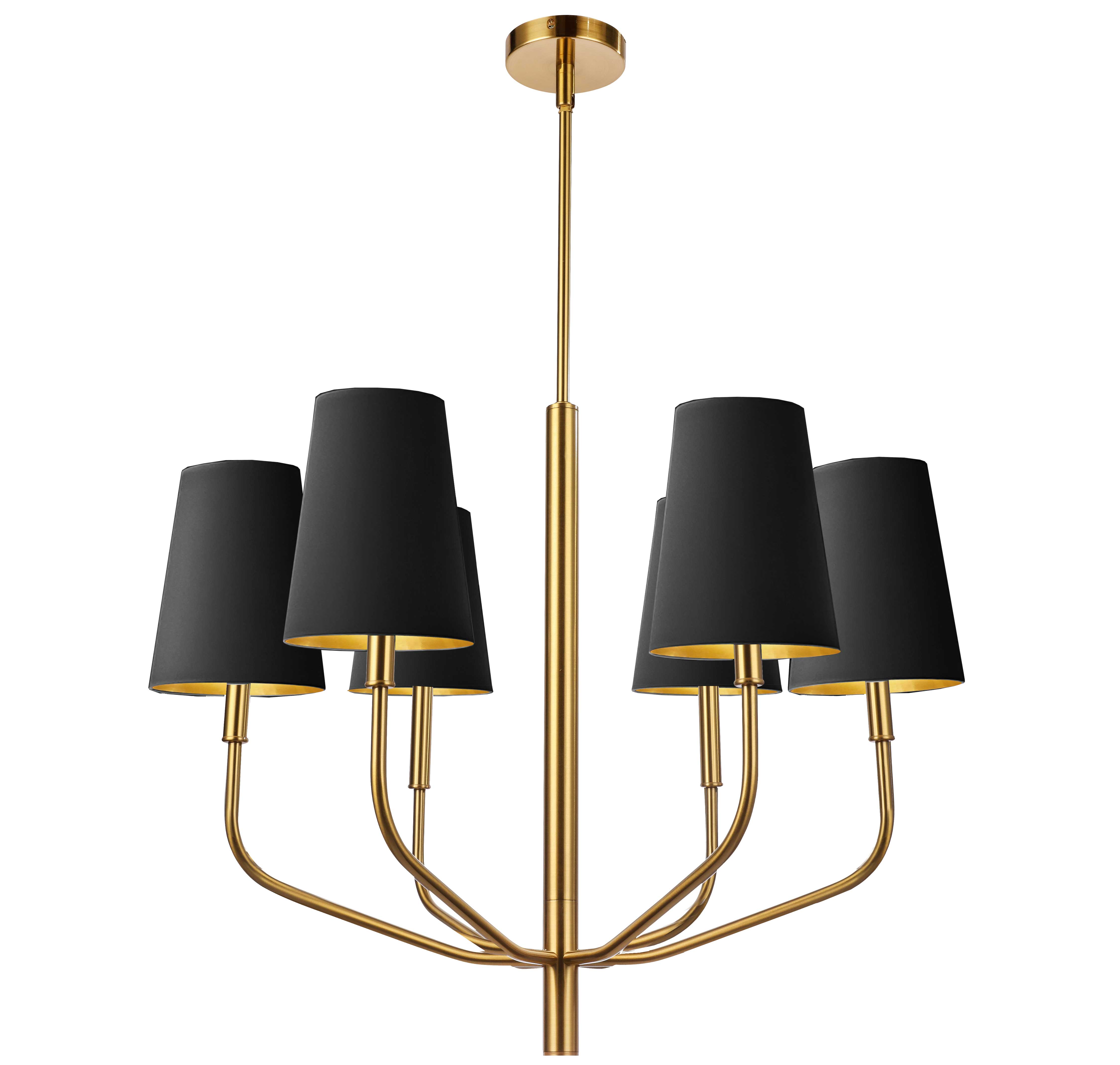 ELEANOR Chandelier Black - ELN-286C-AGB-698 | DAINOLITE