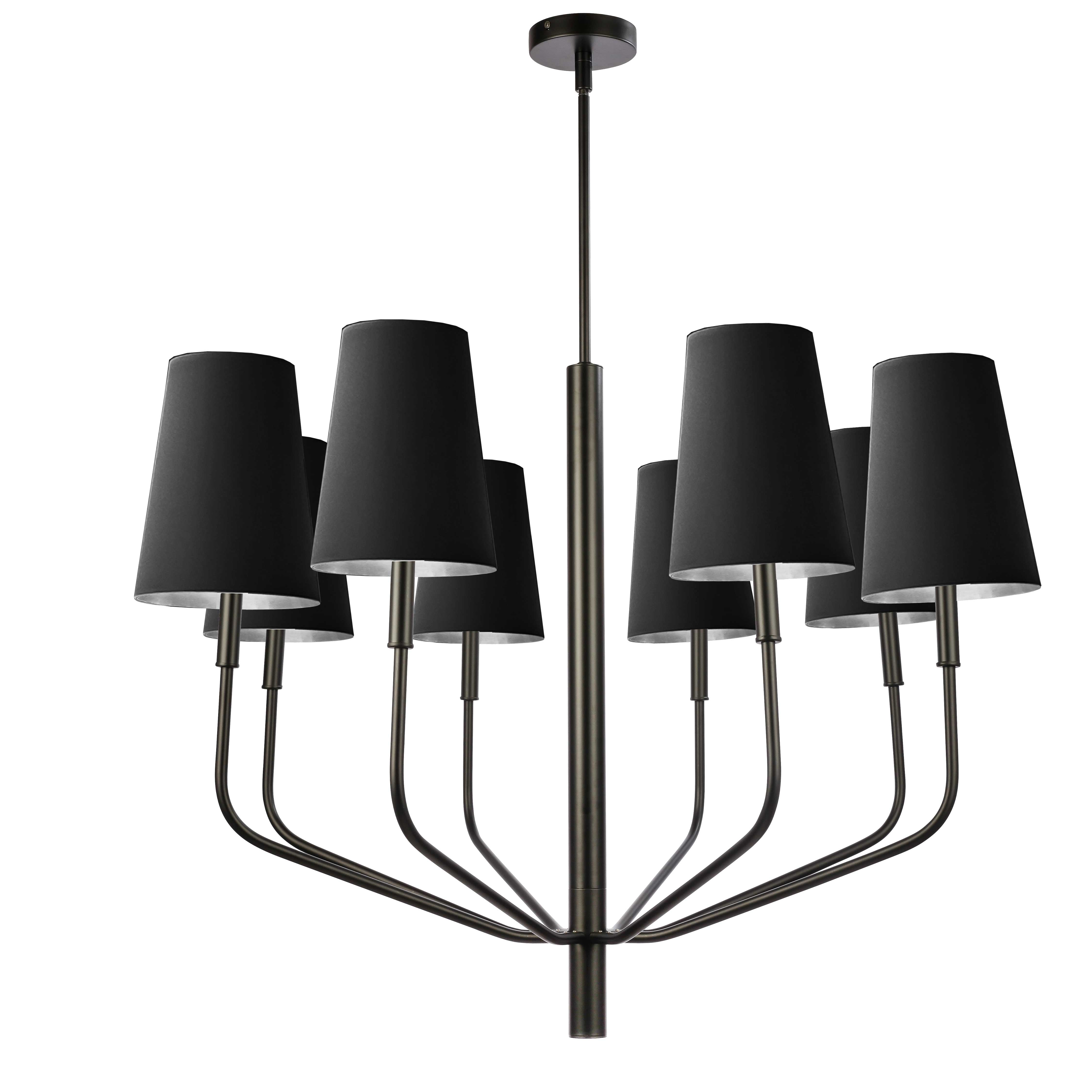 ELEANOR Chandelier Noir - ELN-368C-MB-697 | DAINOLITE