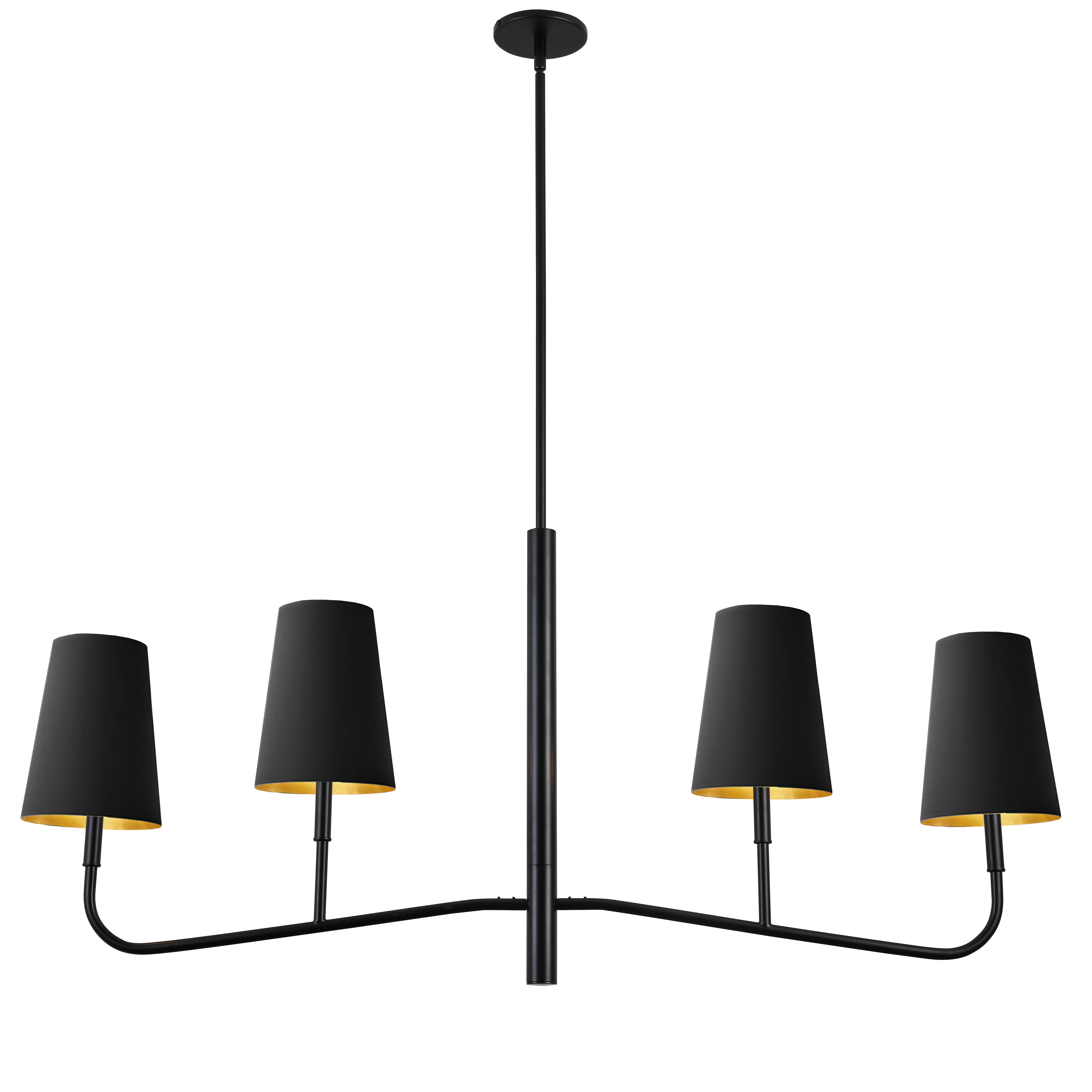 ELEANOR Chandelier Noir - ELN-534HC-MB-698 | DAINOLITE