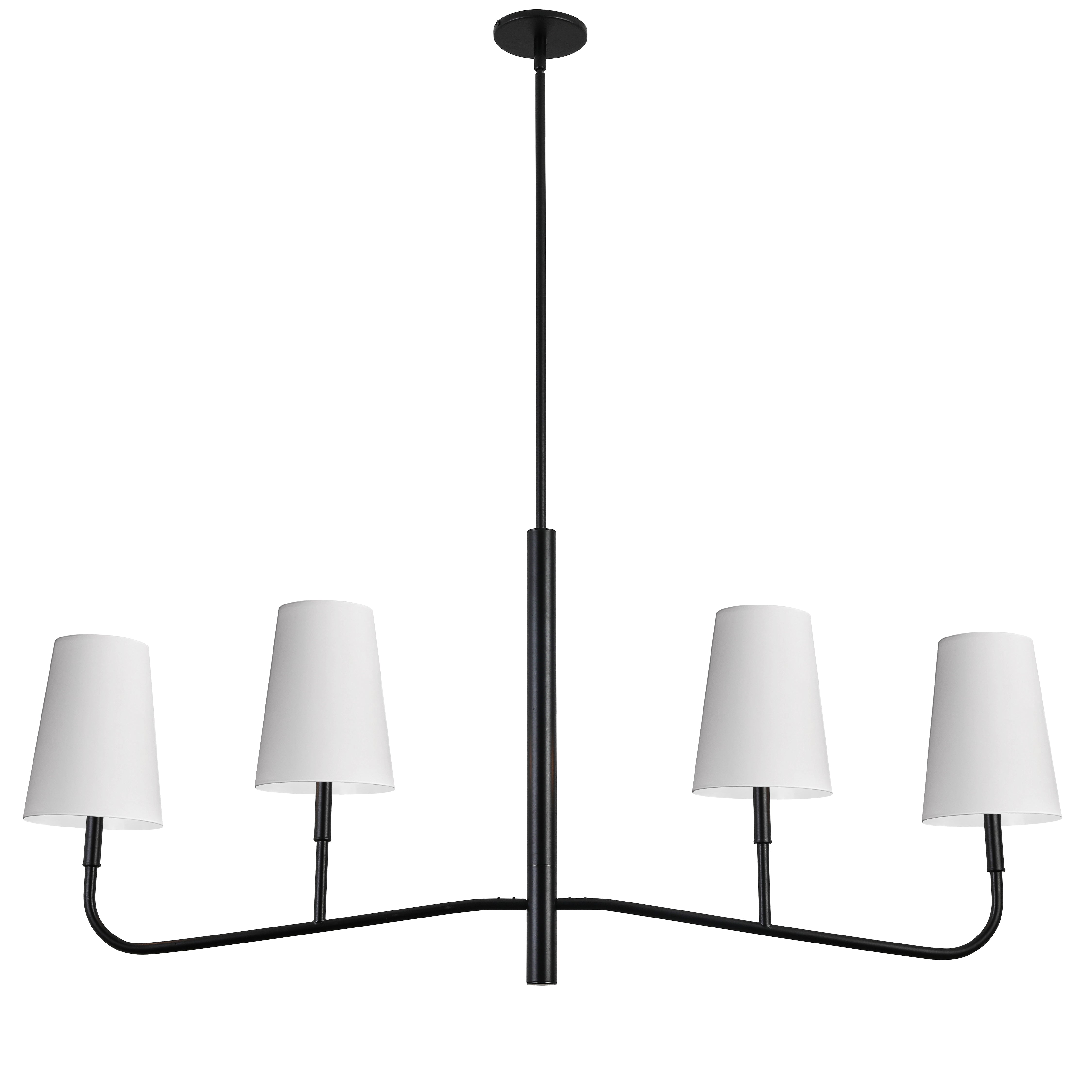 ELEANOR Chandelier Noir - ELN-534HC-MB-790 | DAINOLITE