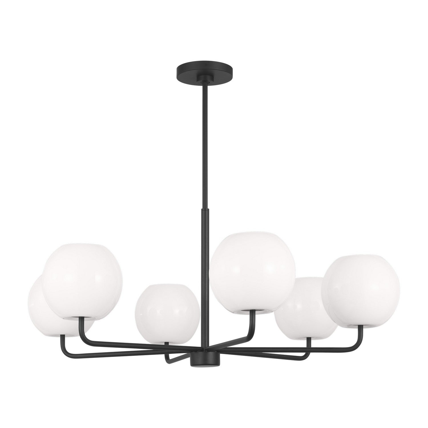 RORY Chandelier Noir - GLC1066MBK | GENERATION LIGHTING