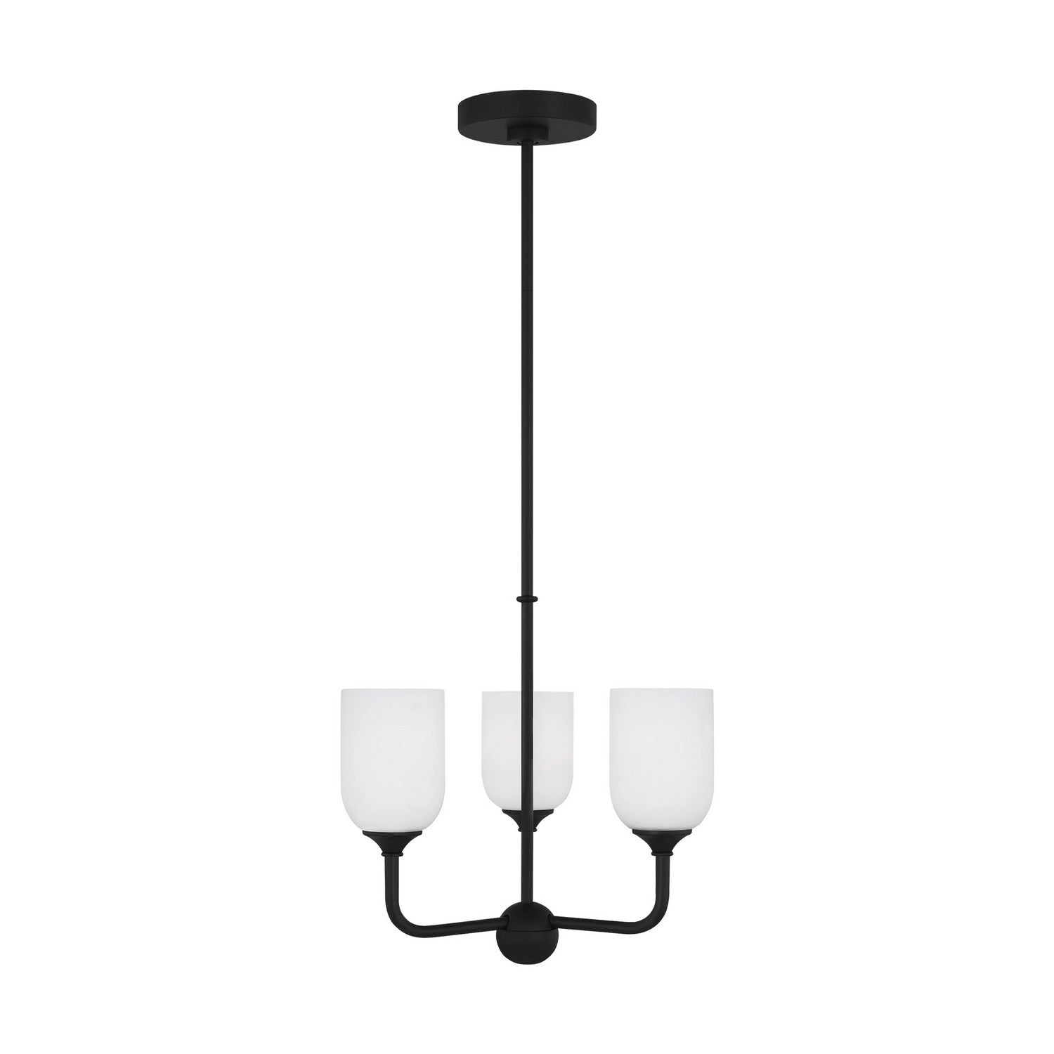 EMILE Chandelier Noir - GLC1073MBK | GENERATION-LIGHTING