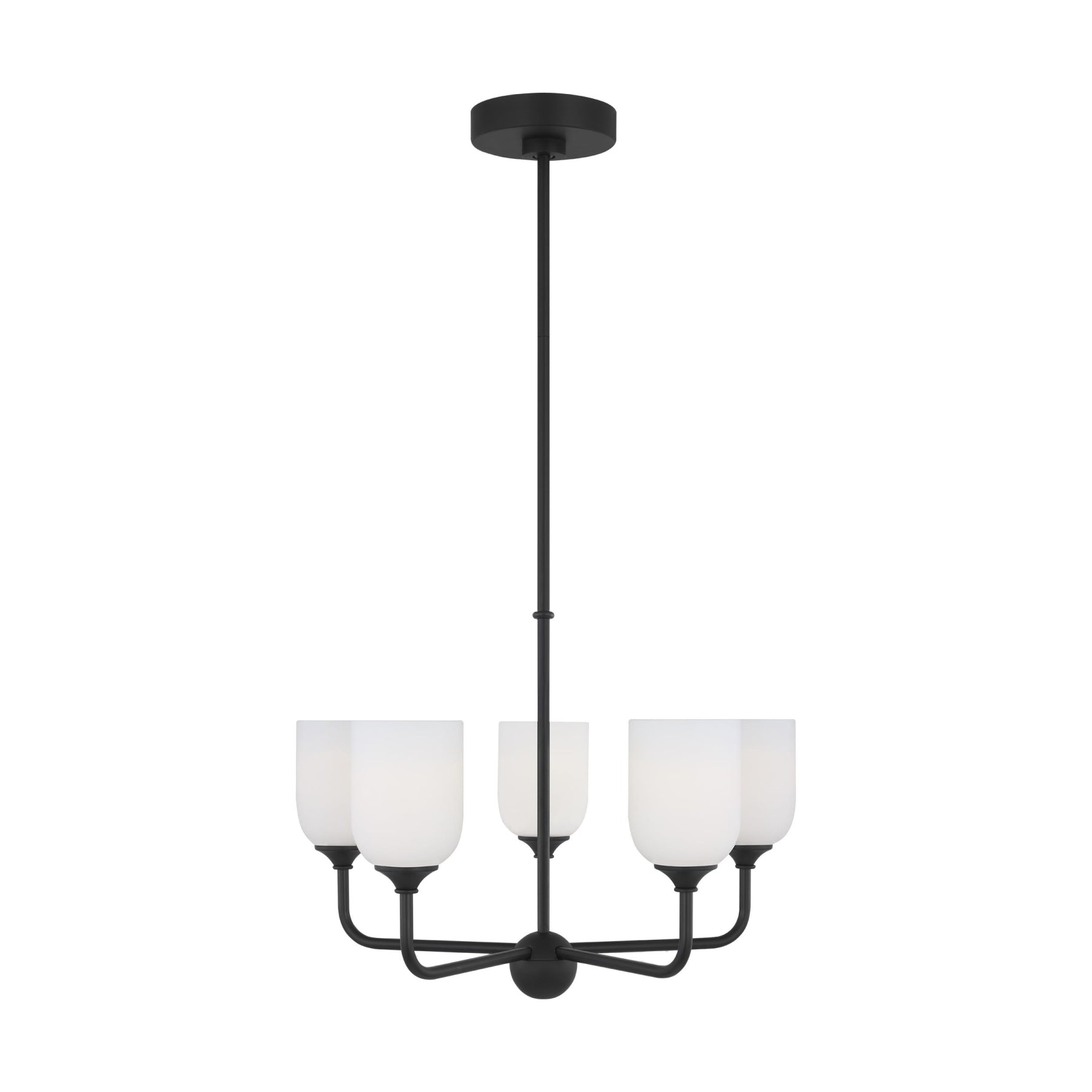 EMILE Chandelier Noir - GLC1085MBK | GENERATION-LIGHTING