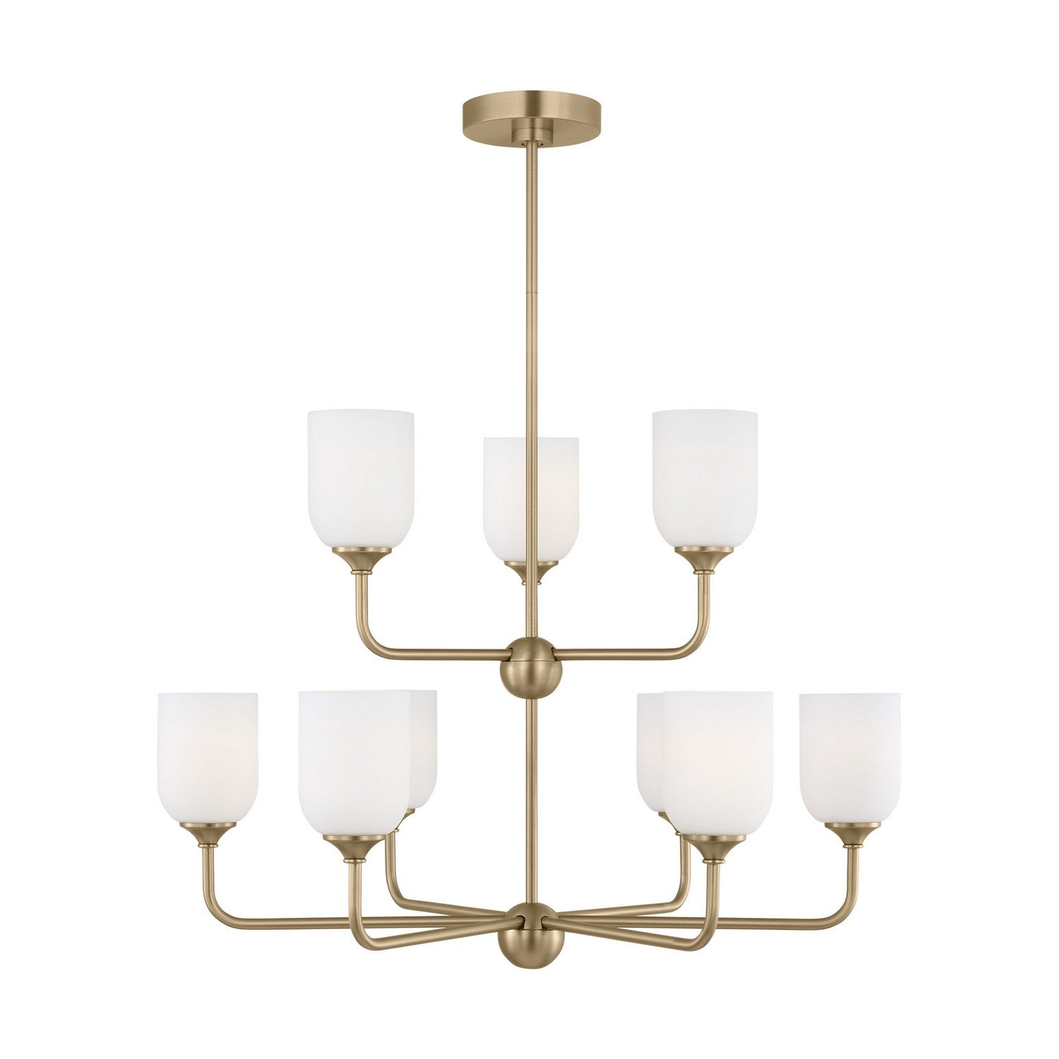 EMILE Chandelier Bronze - GLC1109SB | GENERATION-LIGHTING