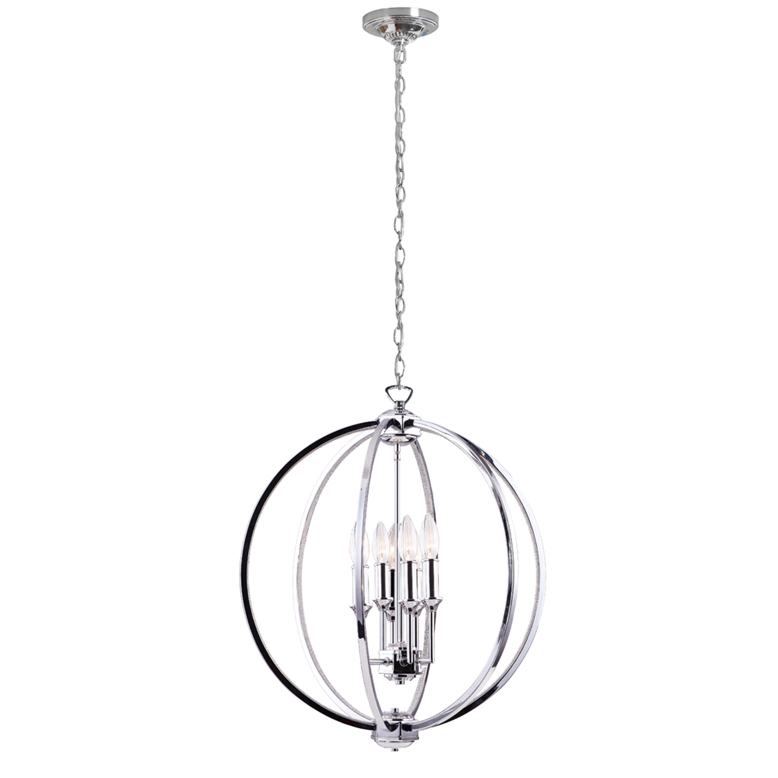 KARLAND Chandelier Chrome - KAR-206C-PC | DAINOLITE