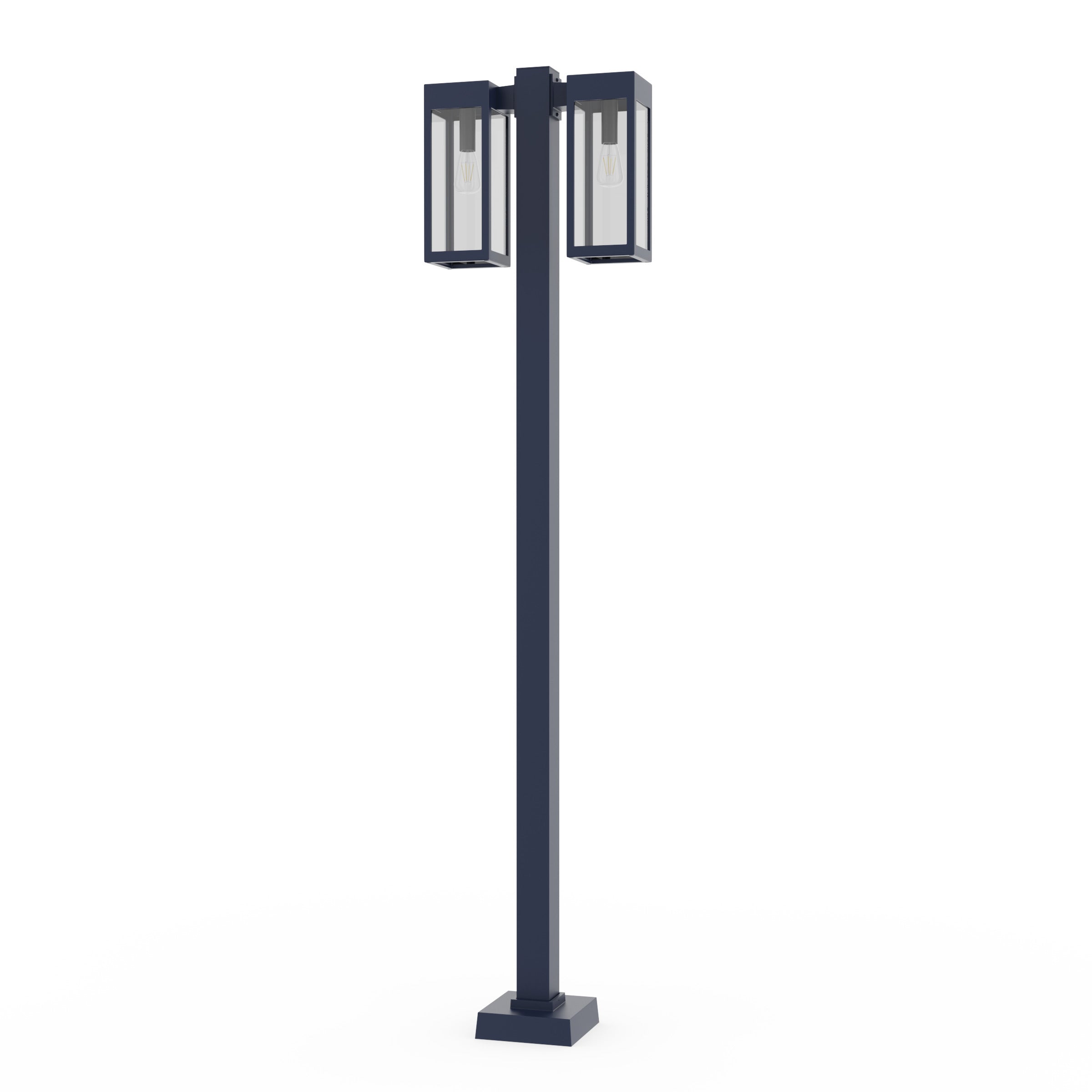 STOCKHOLM Luminaire sur poteau Bleu - KIT 21636-CP50 | Snoc