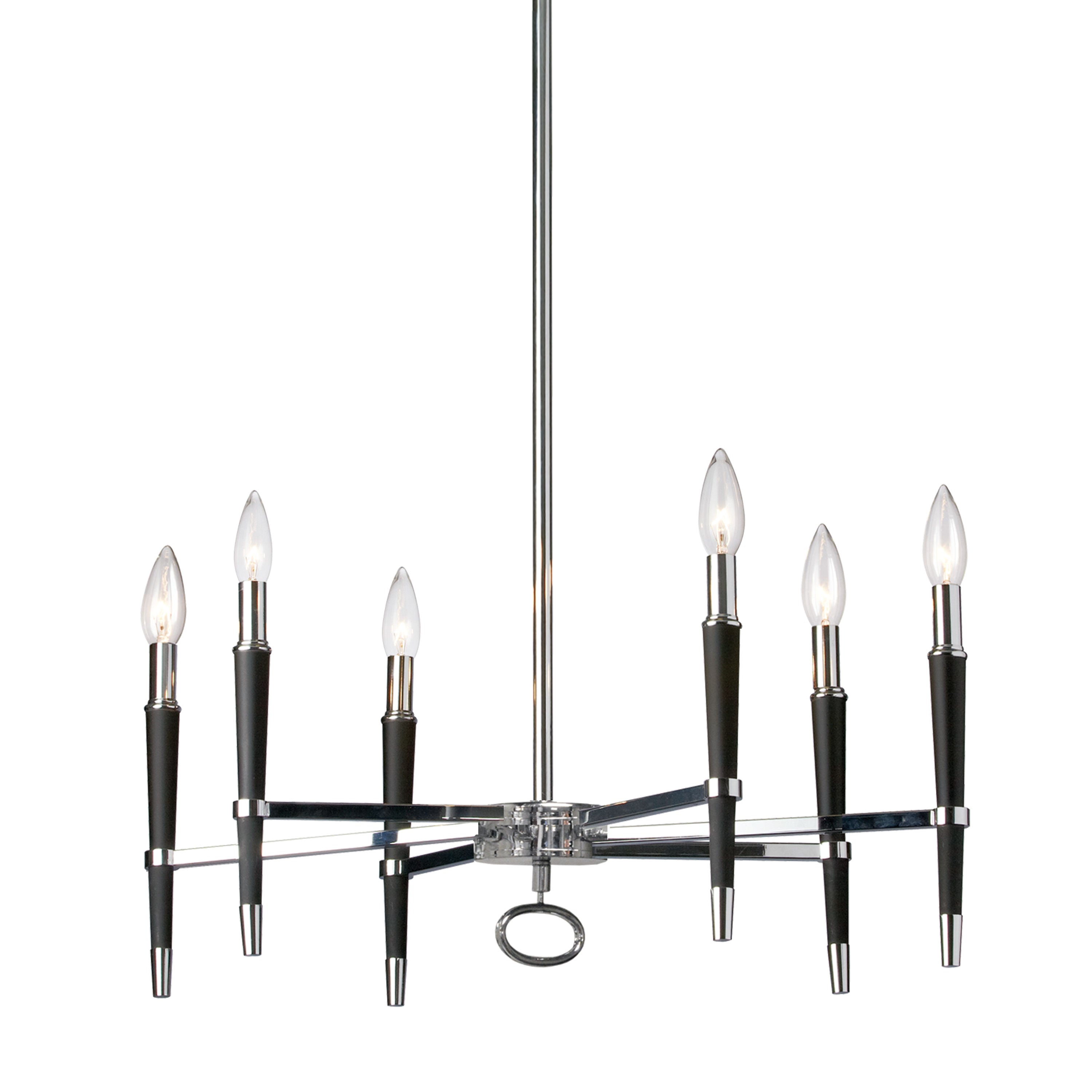 LANGFORD Chandelier Chrome - LAN-246C-PC | DAINOLITE