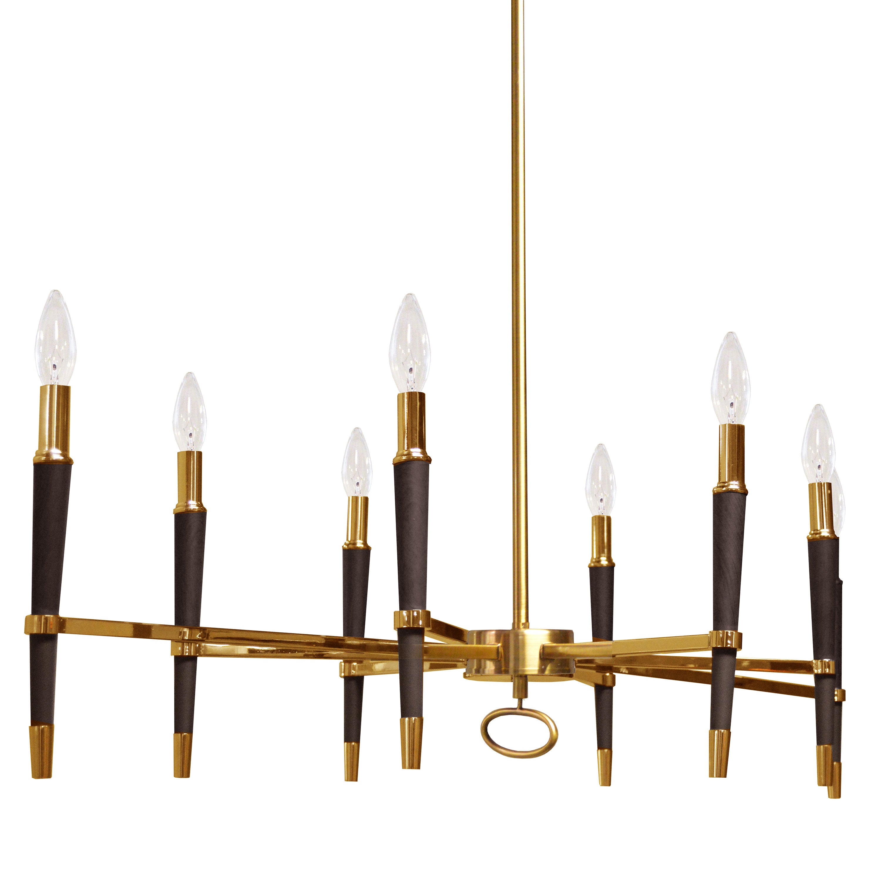 LANGFORD Chandelier Bronze - LAN-408HC-VB | DAINOLITE