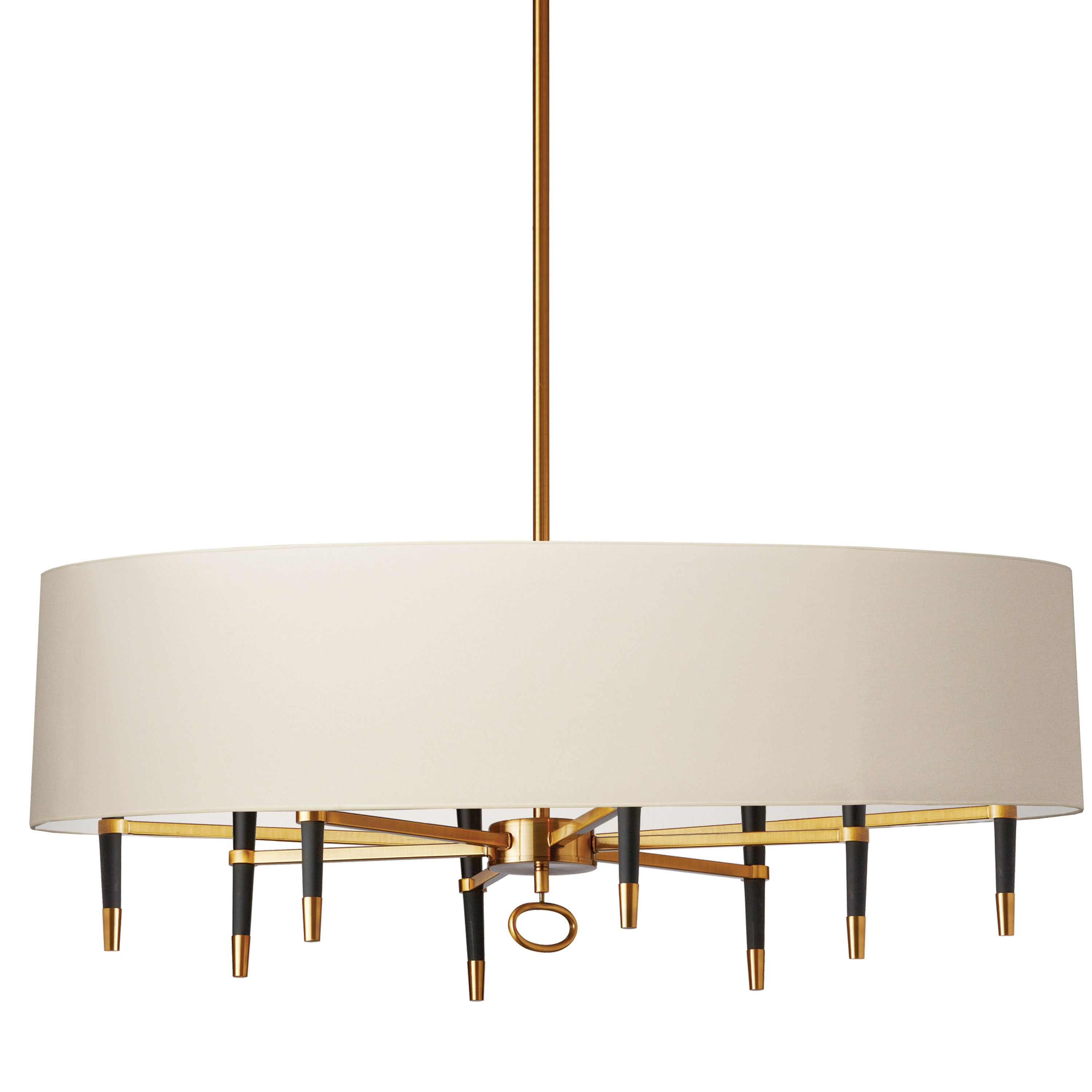 LANGFORD Chandelier Bronze - LAN-408HC-VB-CRM | DAINOLITE