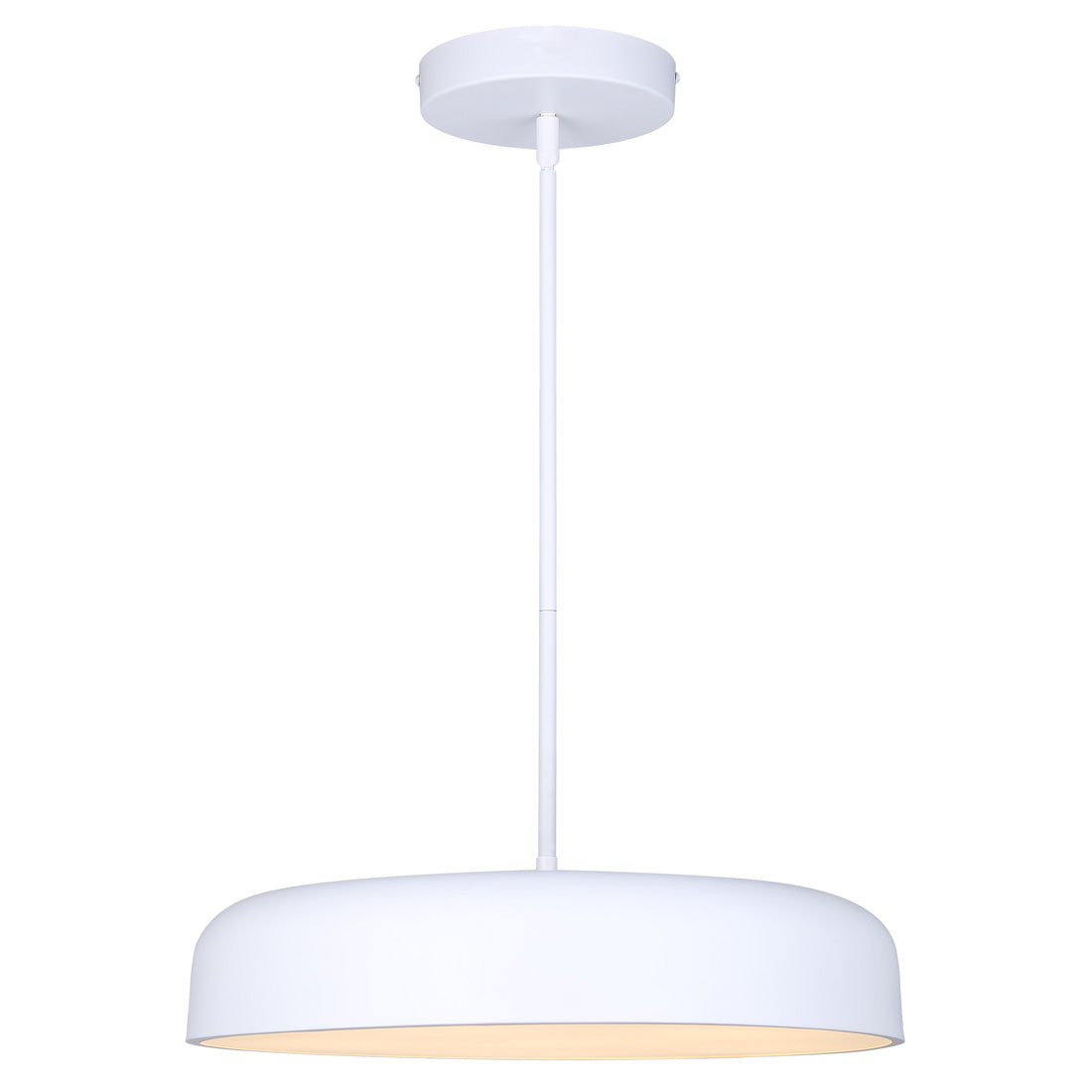 ZARIA Chandelier Blanc - LCH281A18WH | CANARM