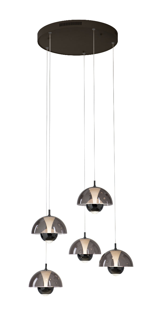 ANDORIA Suspension Noir DEL INTÉGRÉ - PP121940-BKC/SM | PAGE-ONE