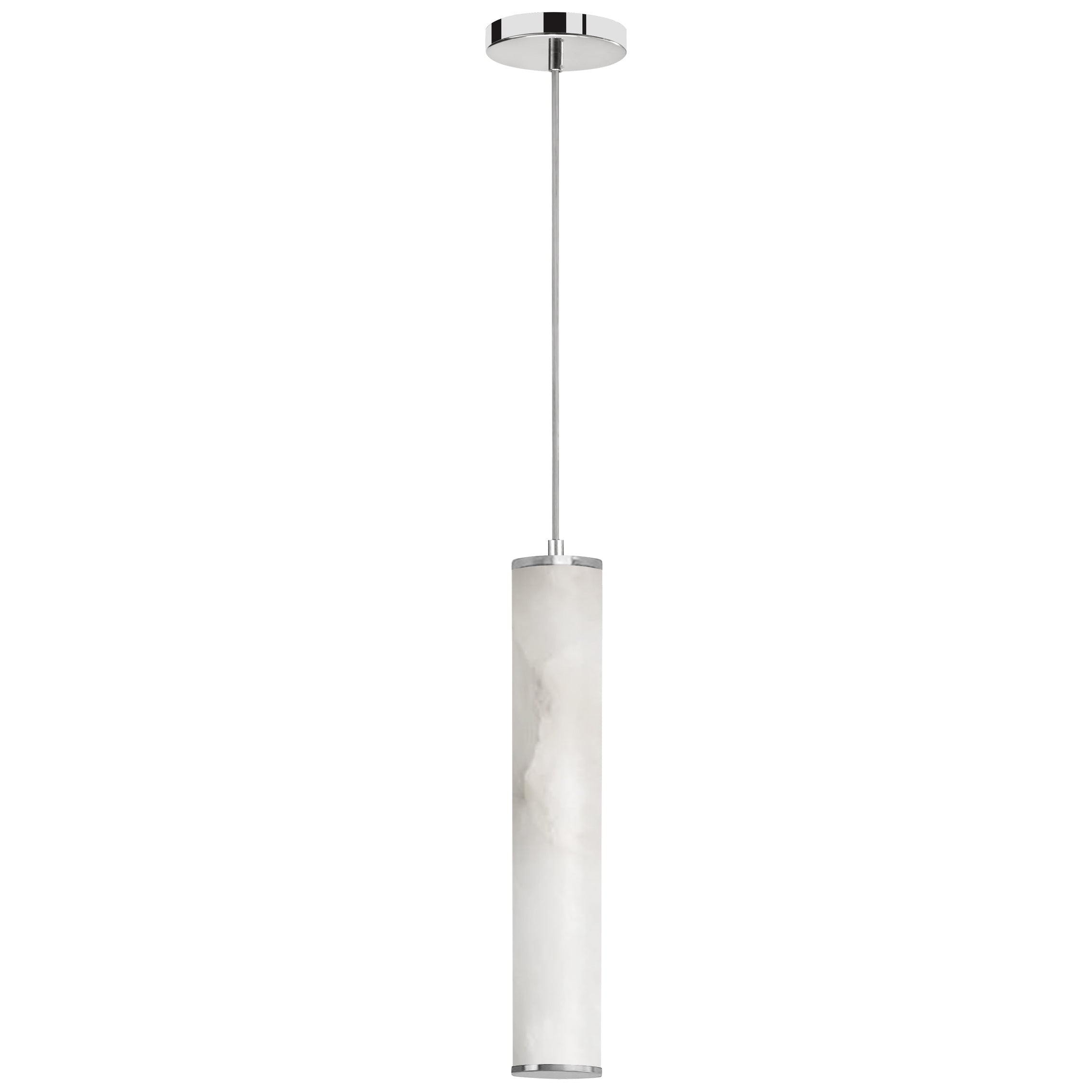 REUBEN Suspension Chrome, Blanc DEL INTÉGRÉ - RBN-1210P-PC-ALB | Dainolite