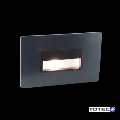 Encastré Noir DEL INTÉGRÉ - SLD-H1205-27K-PBK | Totec