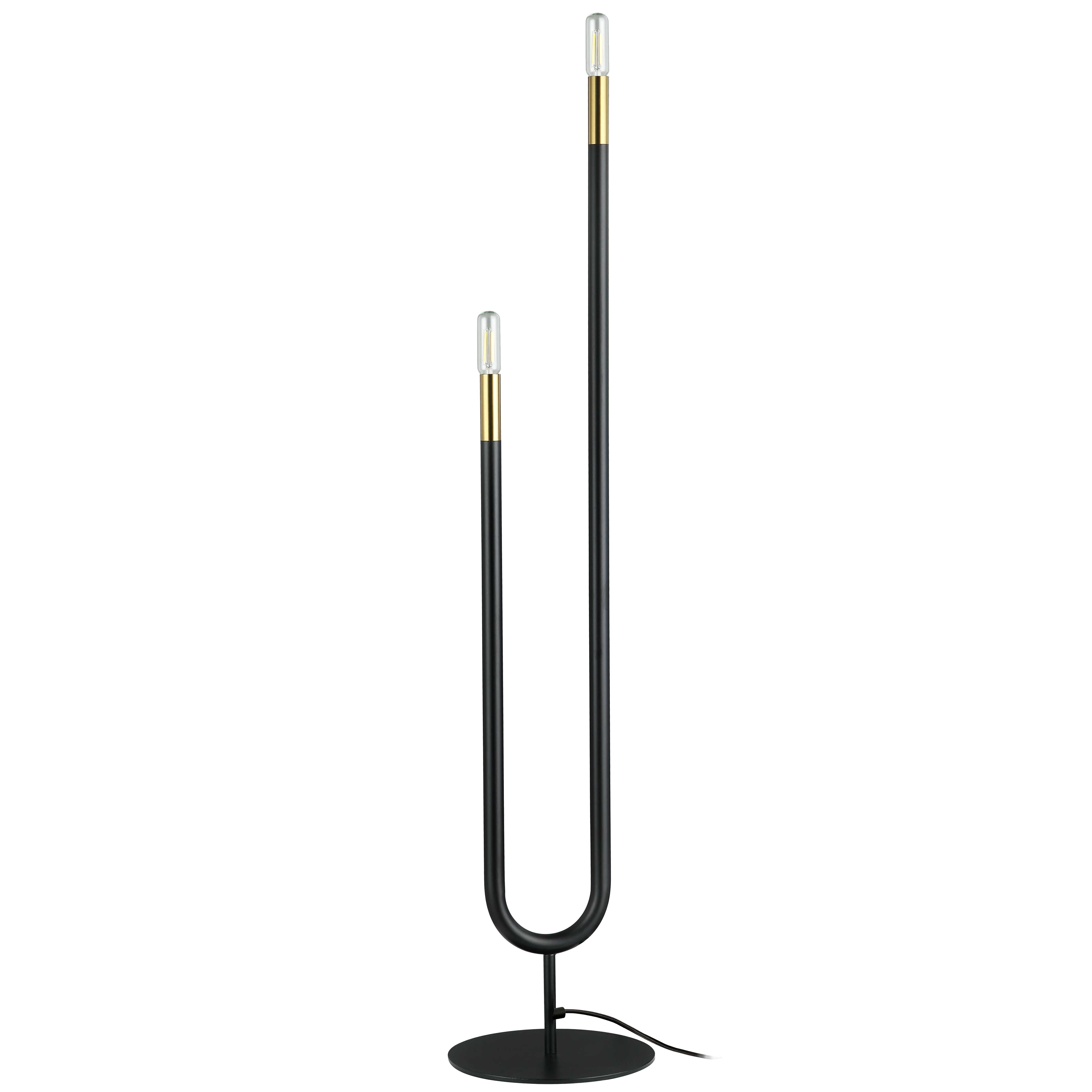 WAND Lampe sur pied Noir - WAN-602F-MB-AGB | DAINOLITE