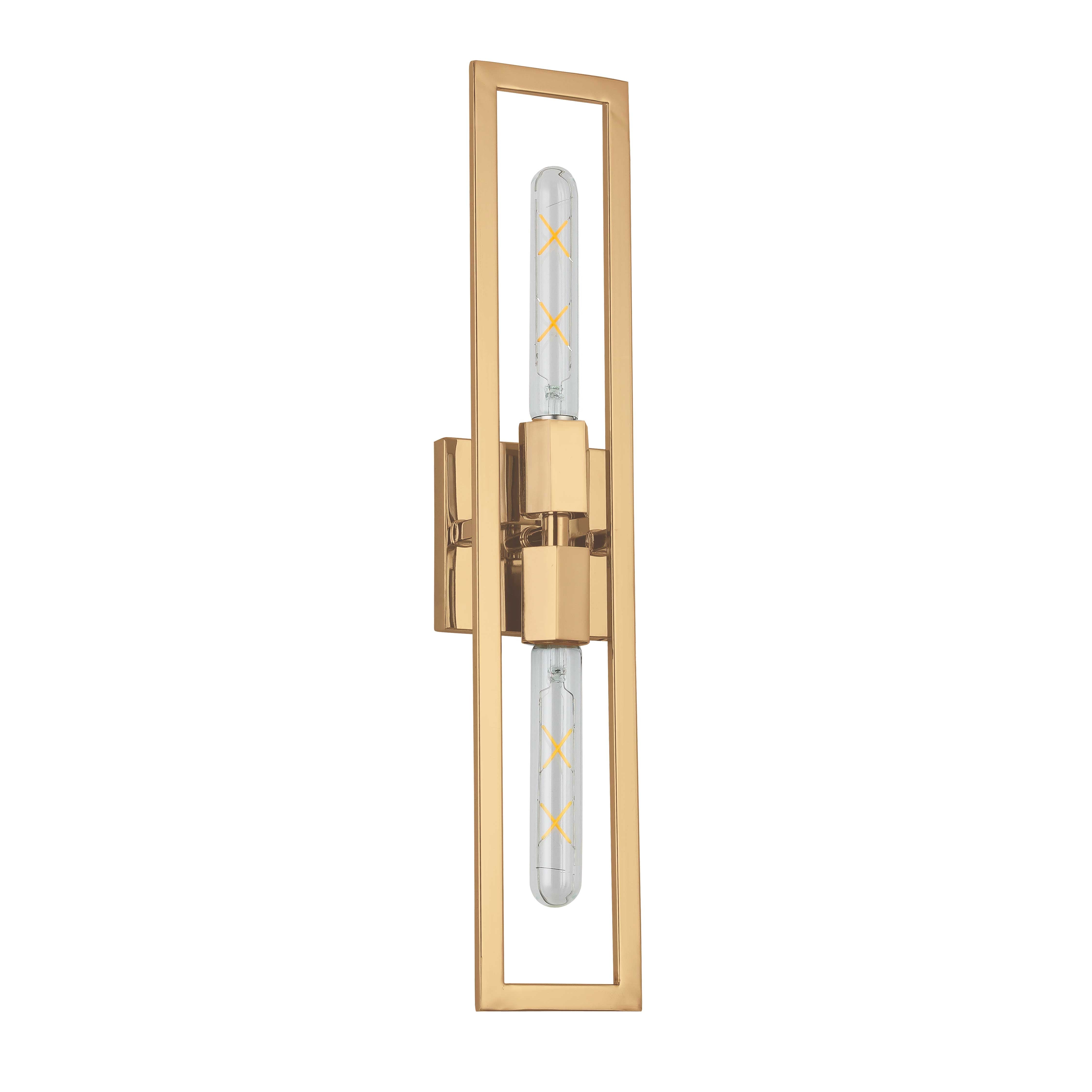 WISTERIA Wall sconce Gold - WTS-222W-AGB | DAINOLITE