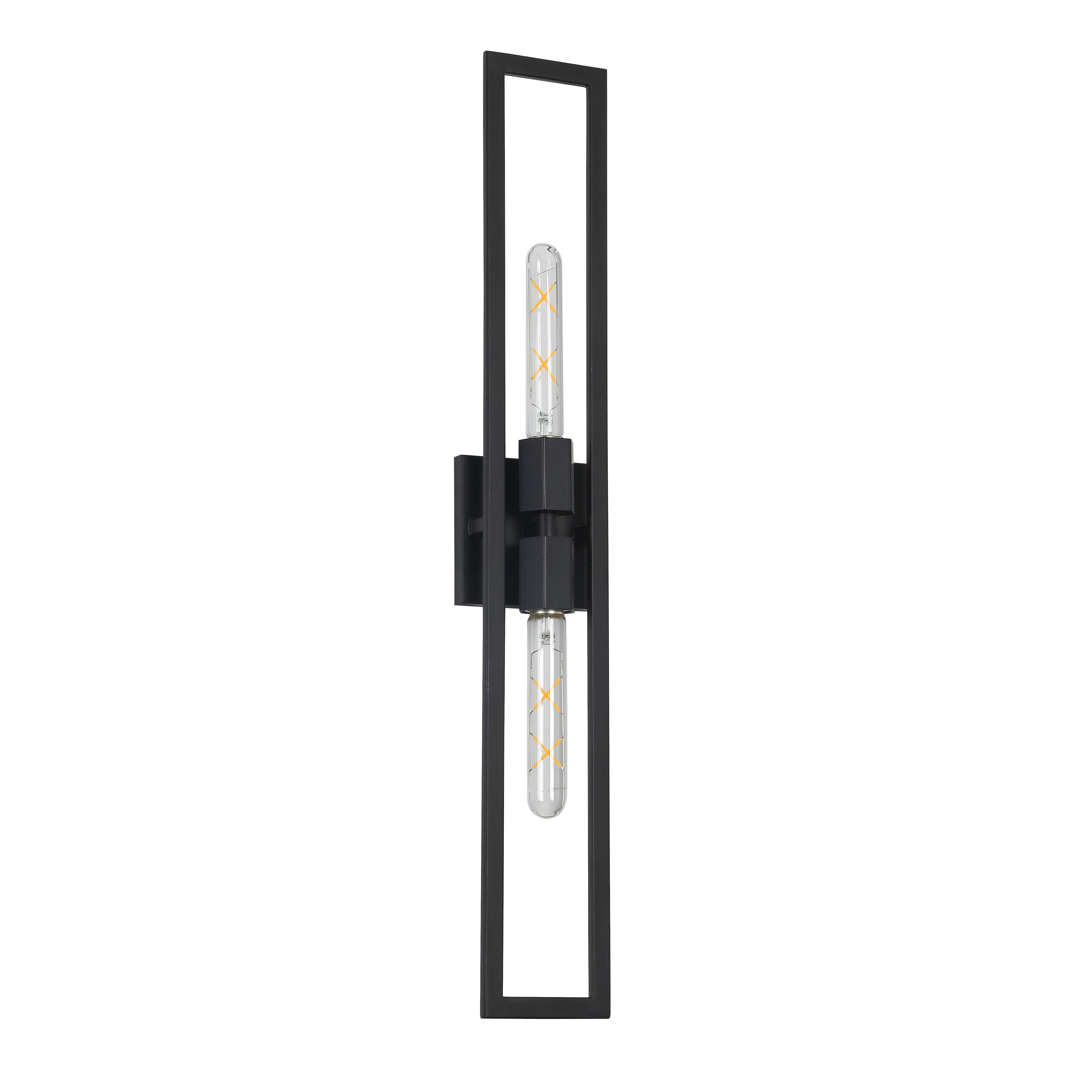 WISTERIA Wall sconce Black - WTS-292W-MB | DAINOLITE