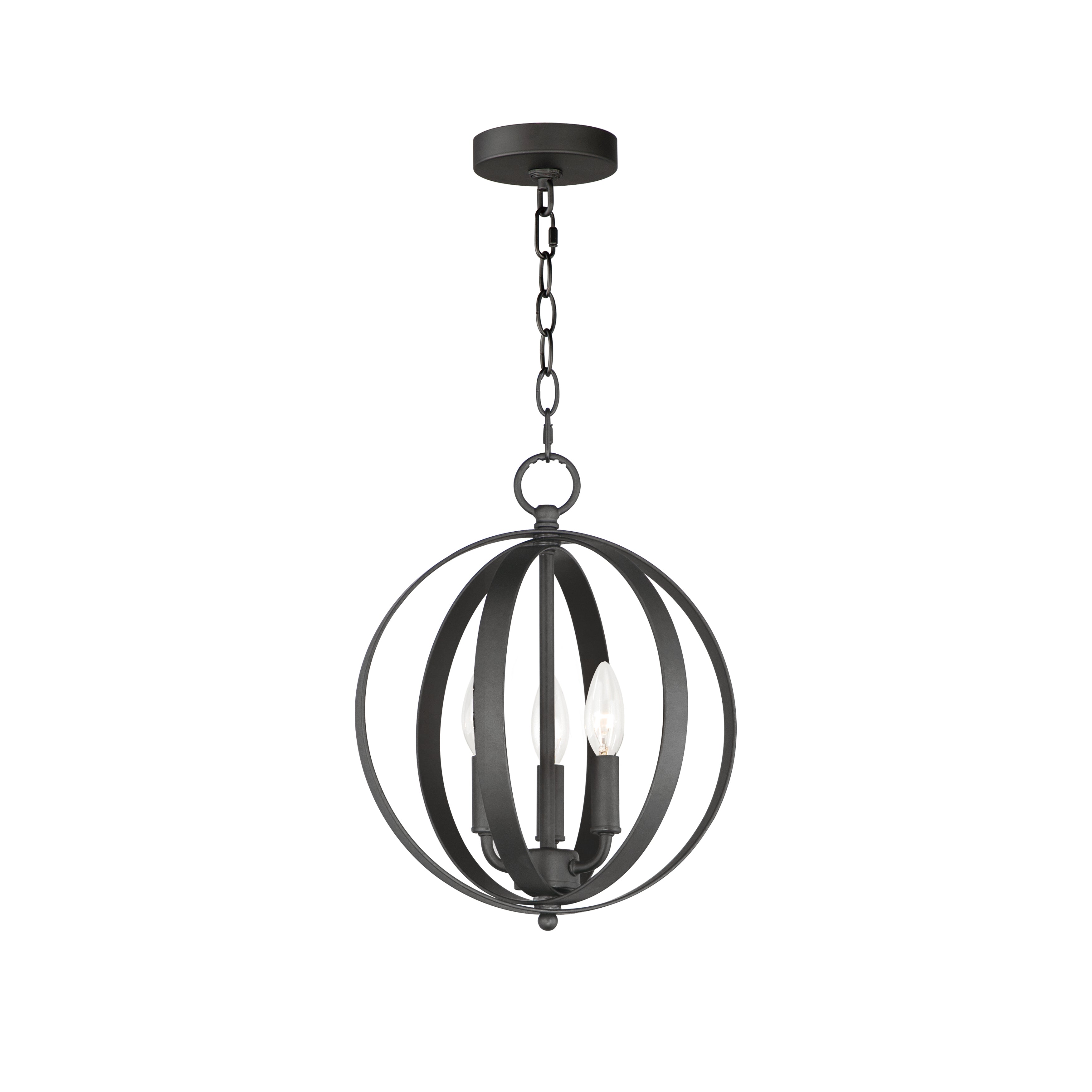 PROVIDENT Chandelier Noir - 10030BK | MAXIM/ET2