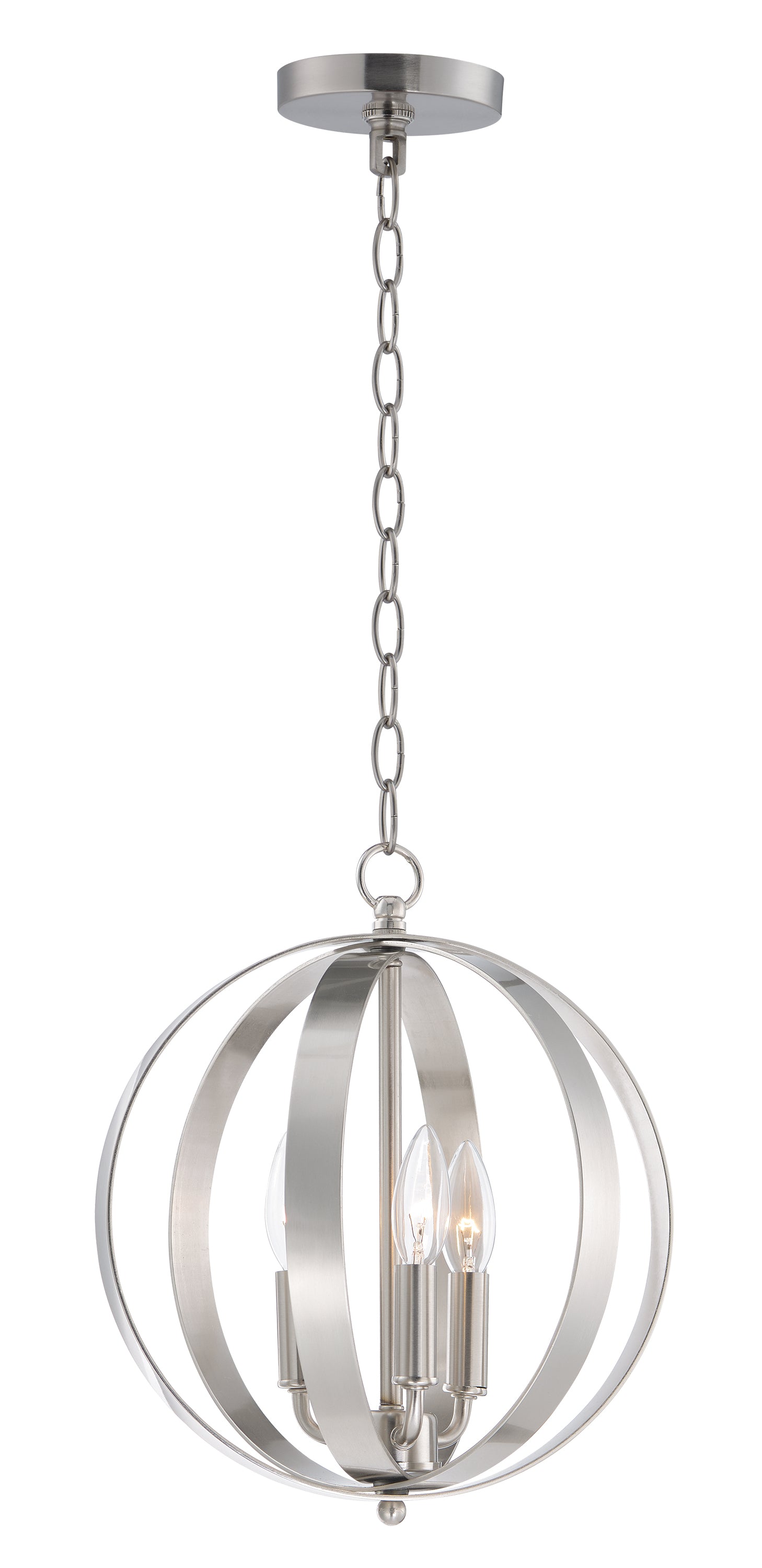 PROVIDENT Chandelier Nickel - 10030SN | MAXIM/ET2