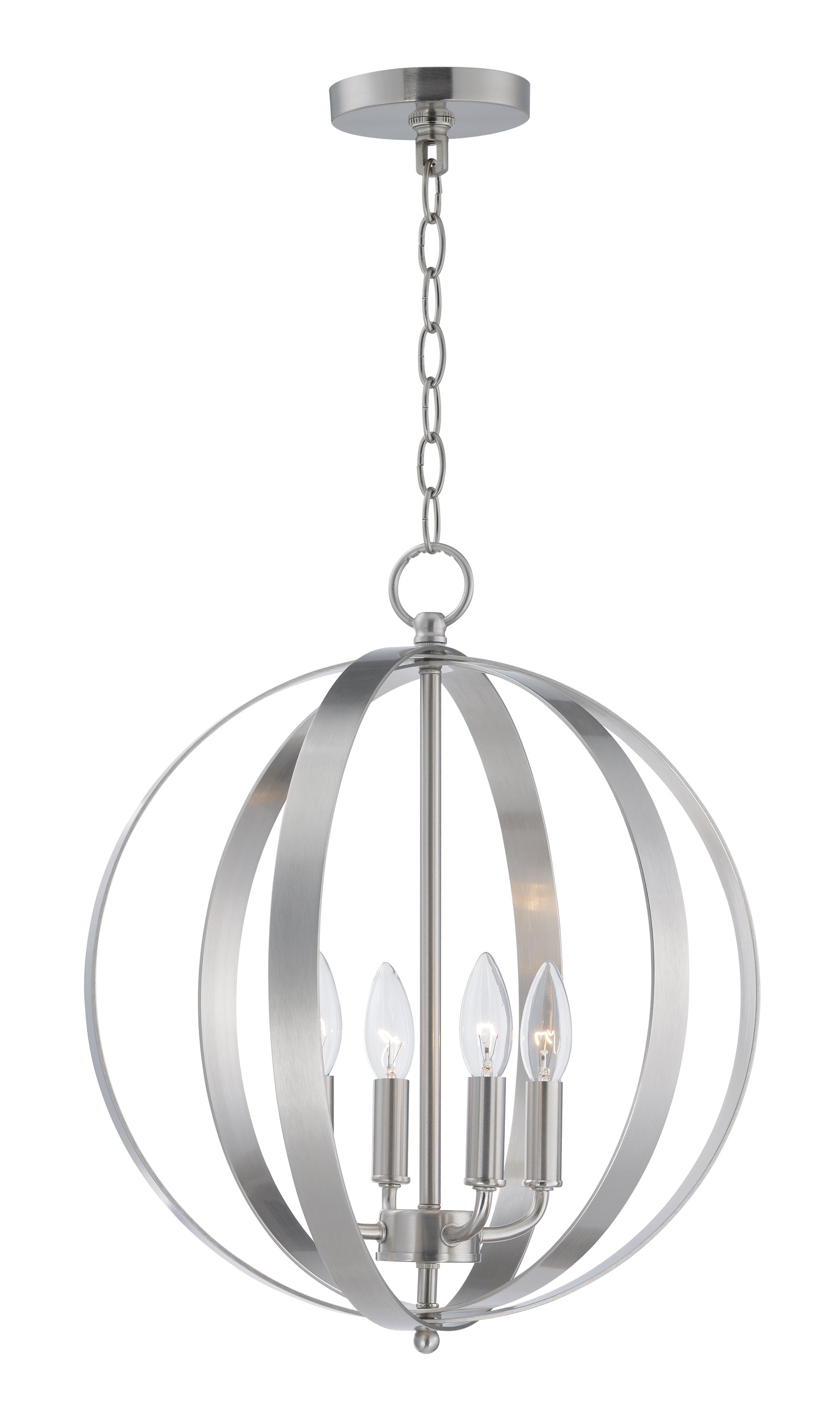 PROVIDENT Chandelier Nickel - 10031SN | MAXIM/ET2