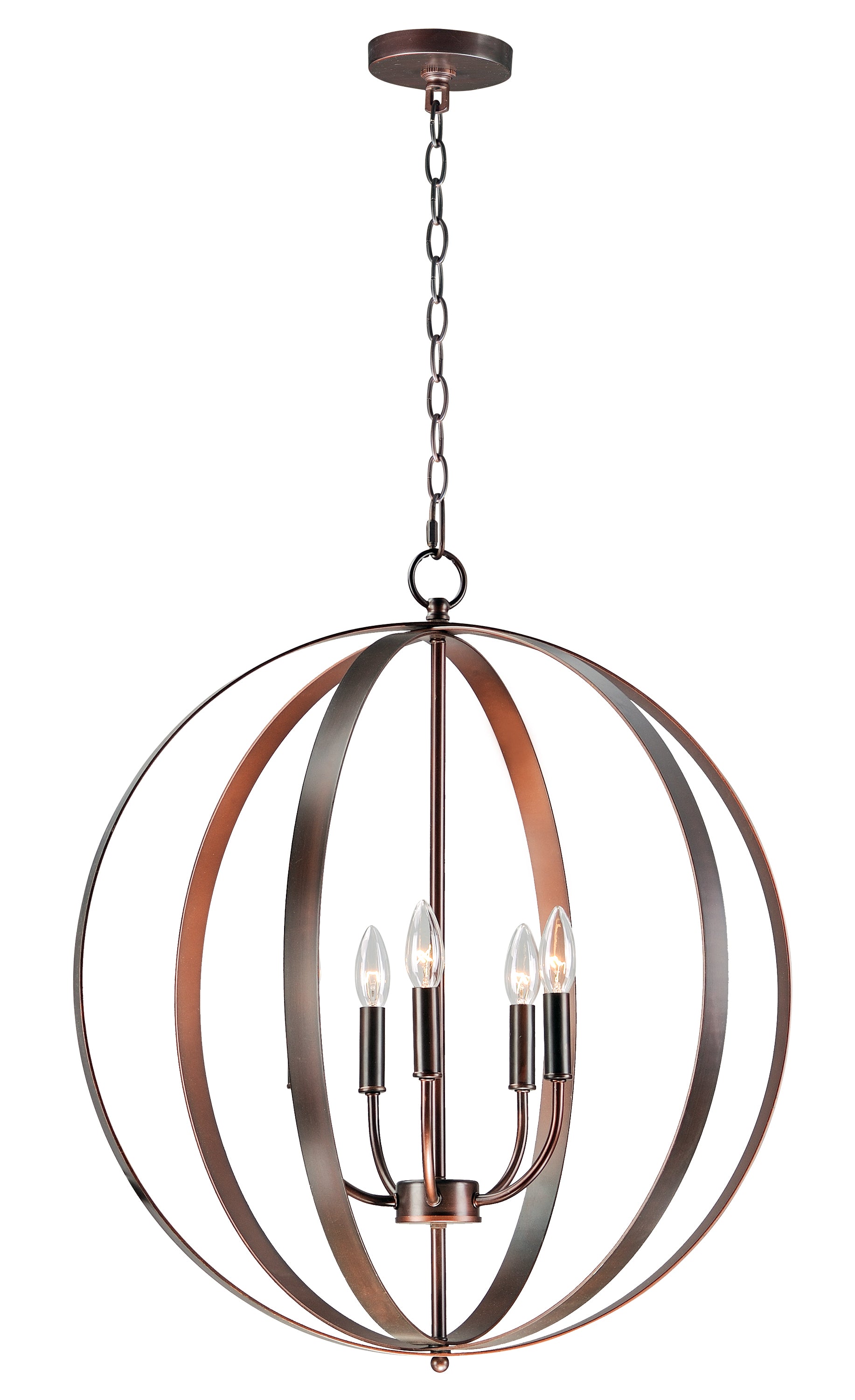 PROVIDENT Chandelier Bronze - 10032OI | MAXIM/ET2