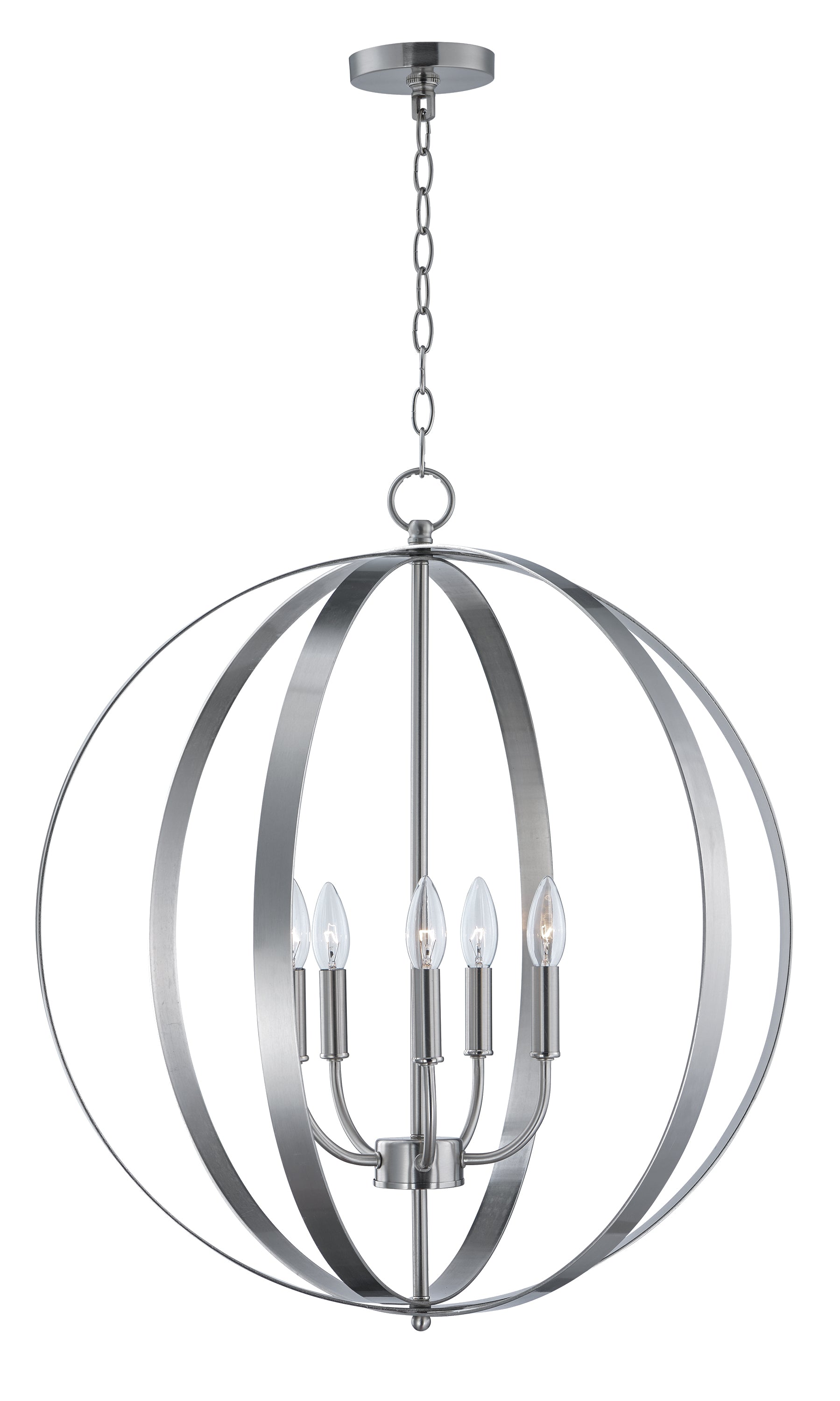 PROVIDENT Chandelier Nickel - 10032SN | MAXIM/ET2