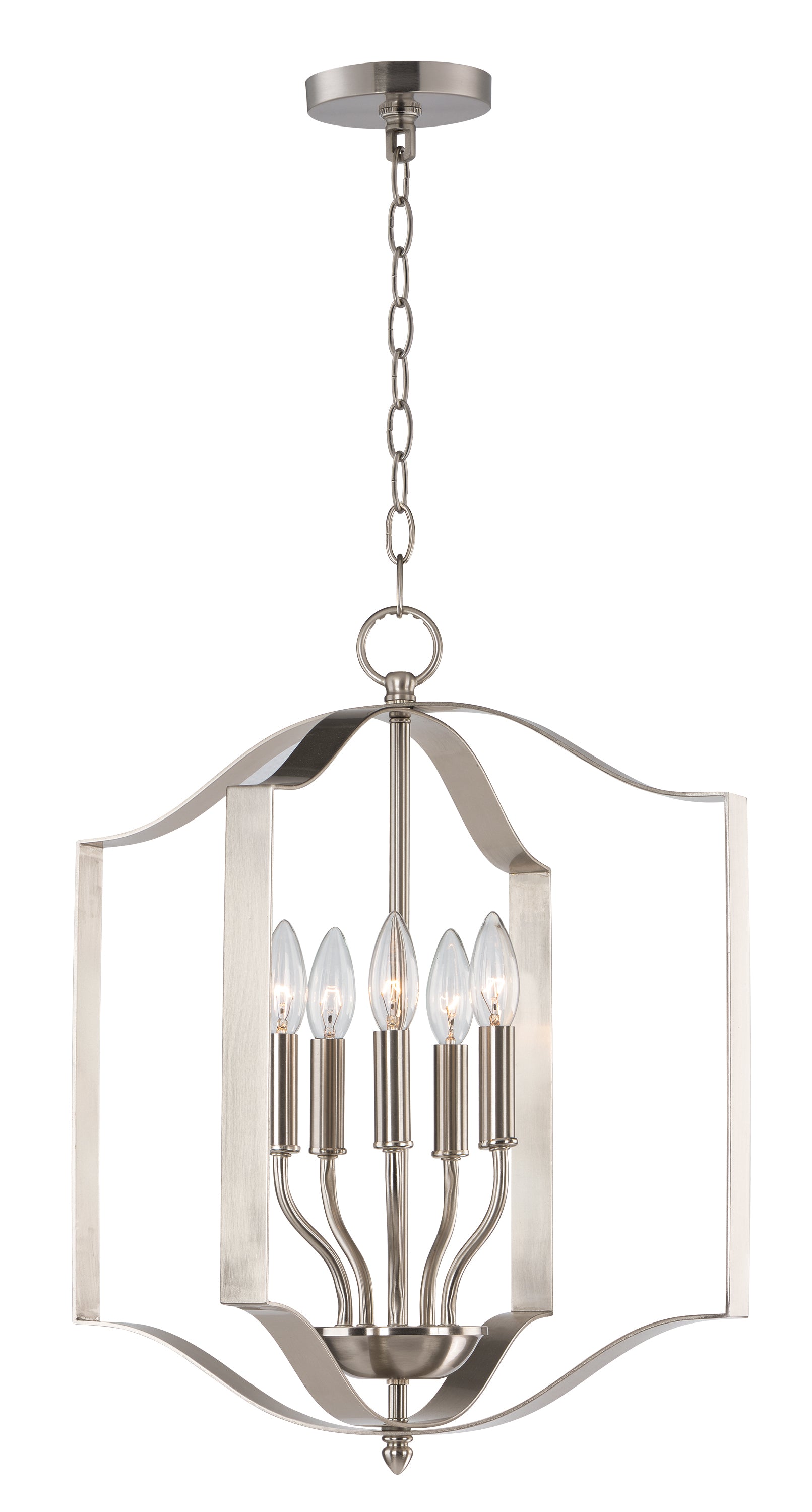 PROVIDENT Chandelier Nickel - 10037SN | MAXIM/ET2