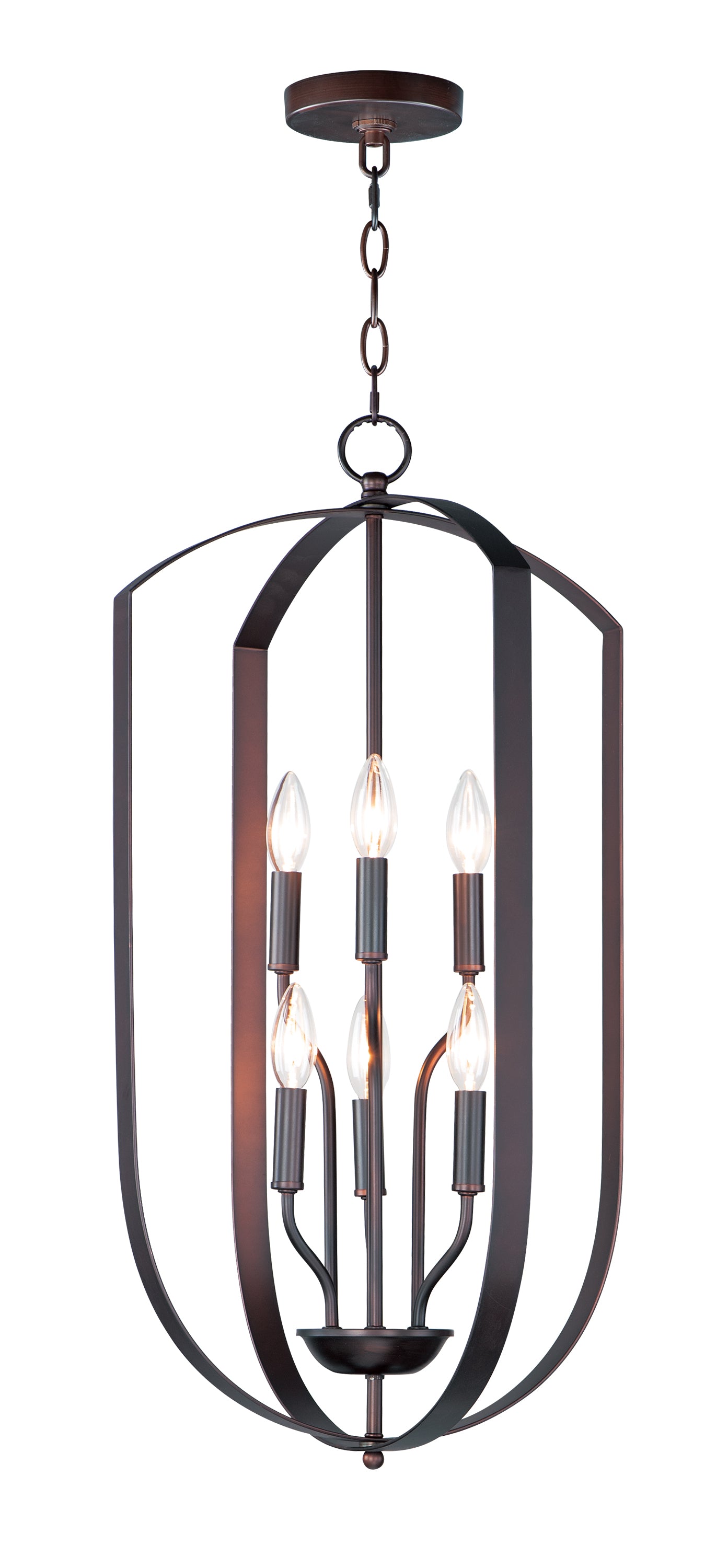 PROVIDENT Chandelier Bronze - 10039OI | MAXIM/ET2