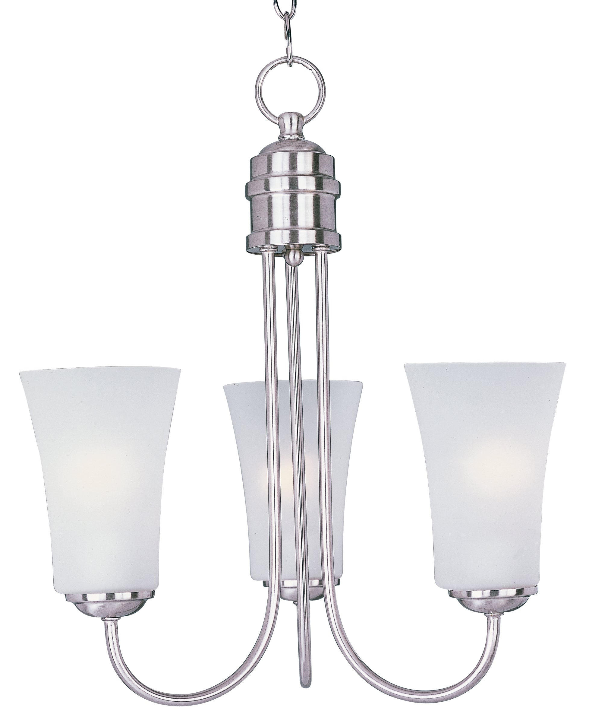 LOGAN Chandelier Nickel - 10043FTSN | MAXIM/ET2