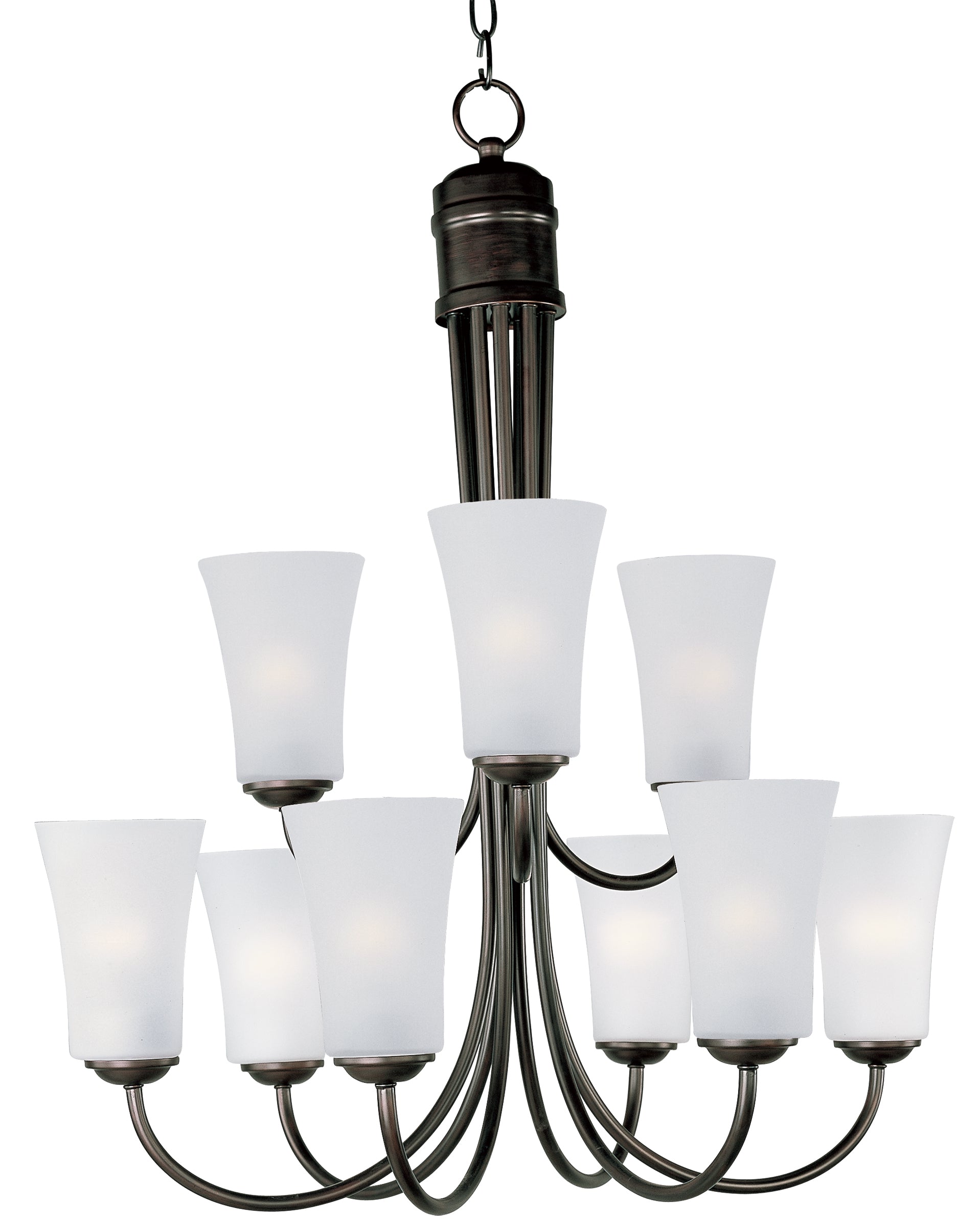 LOGAN Chandelier Bronze - 10046FTOI | MAXIM/ET2