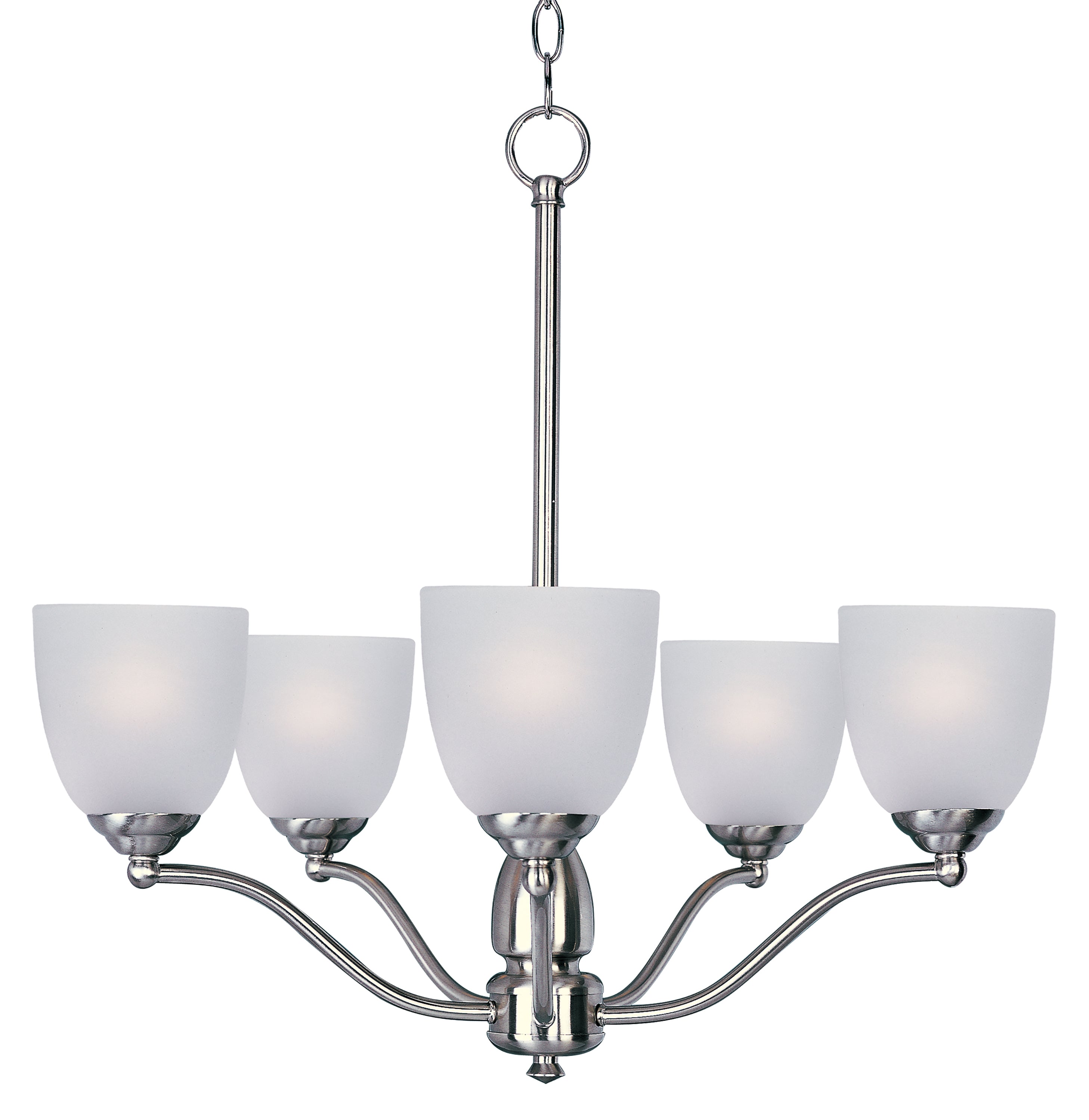 STEFAN Chandelier Nickel - 10065FTSN | MAXIM/ET2