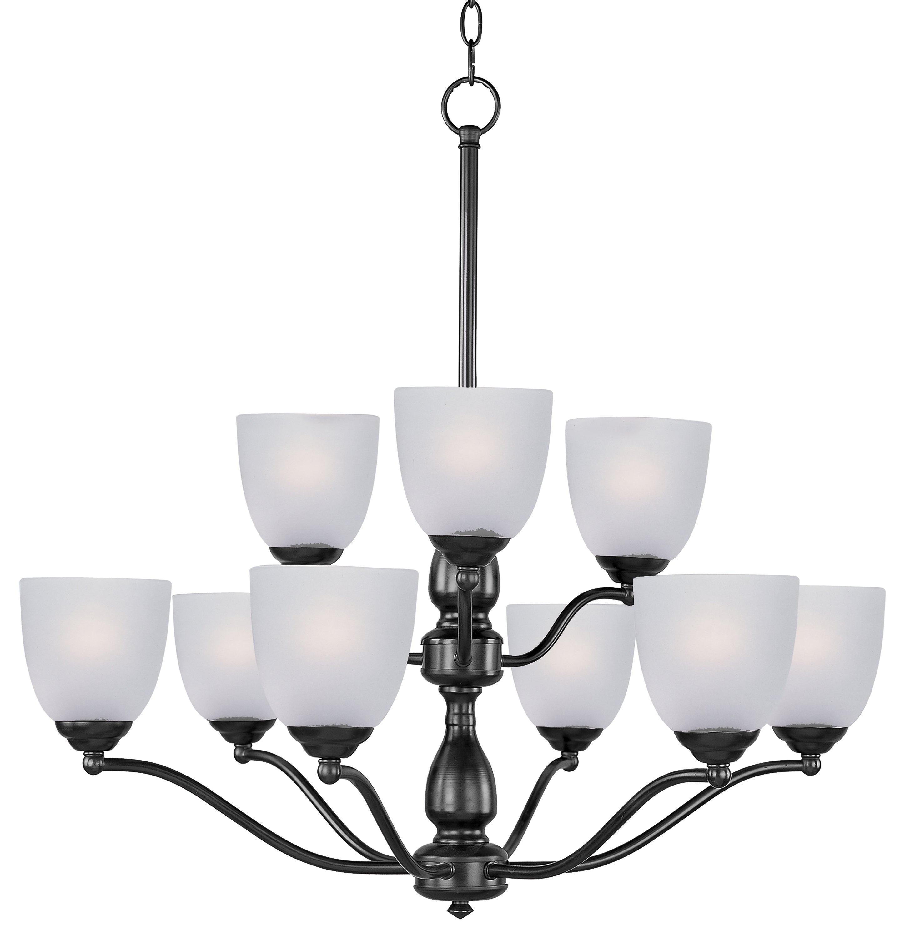 STEFAN Chandelier Noir - 10066FTBK | MAXIM/ET2