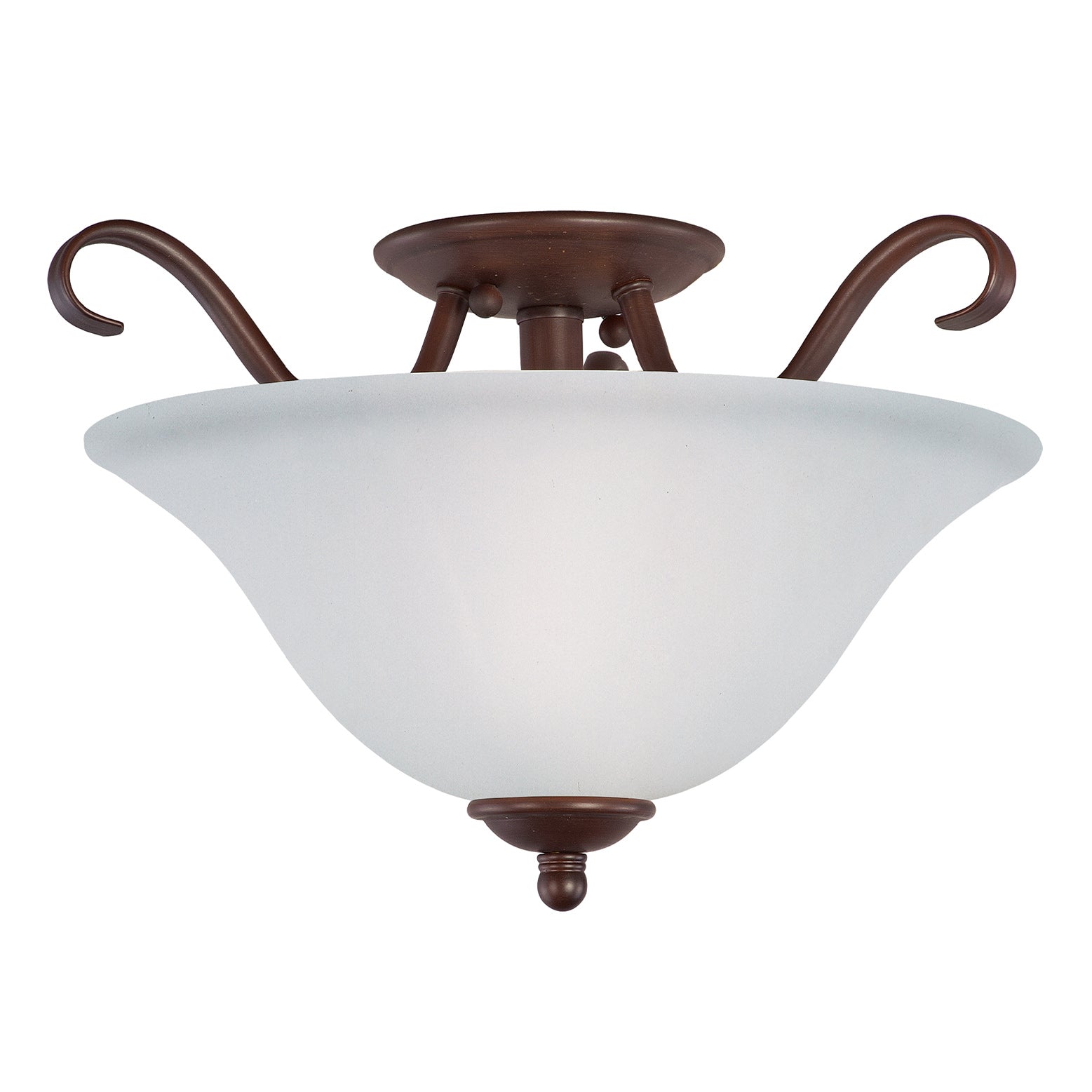 BASIX Semi-Flush mount Bronze - 10120FTOI | MAXIM/ET2