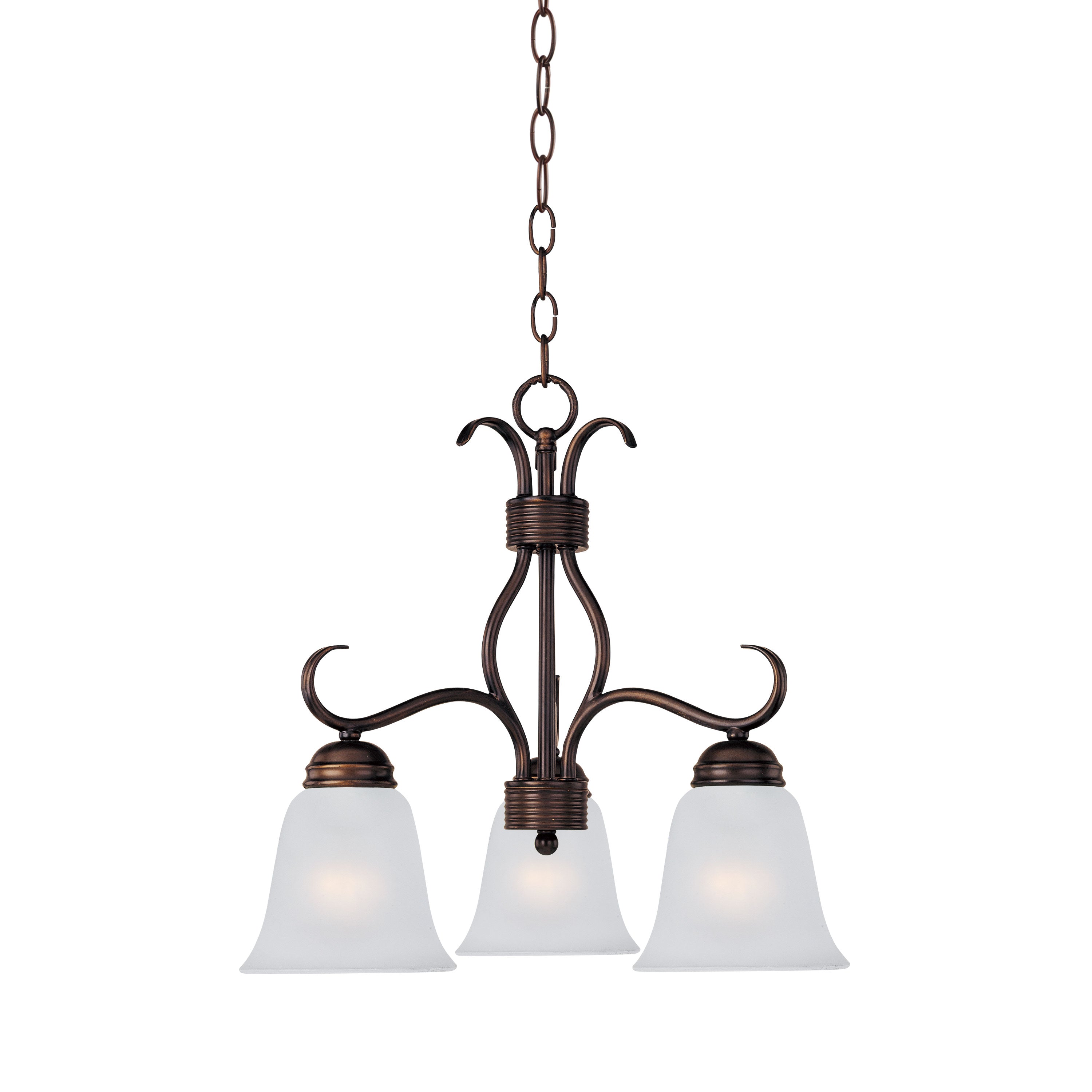 BASIX Chandelier Bronze - 10122FTOI | MAXIM/ET2