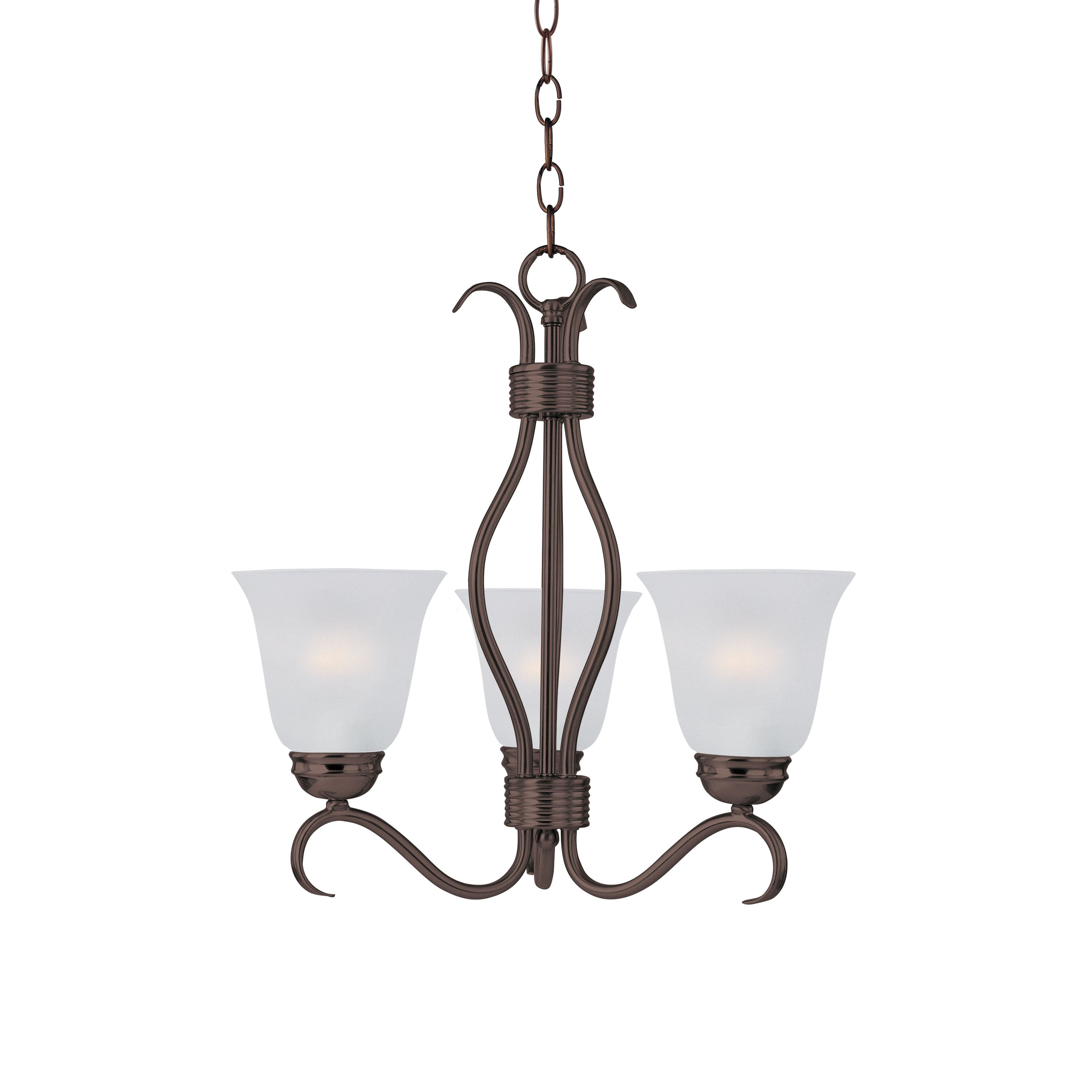 BASIX Chandelier Bronze - 10123FTOI | MAXIM/ET2