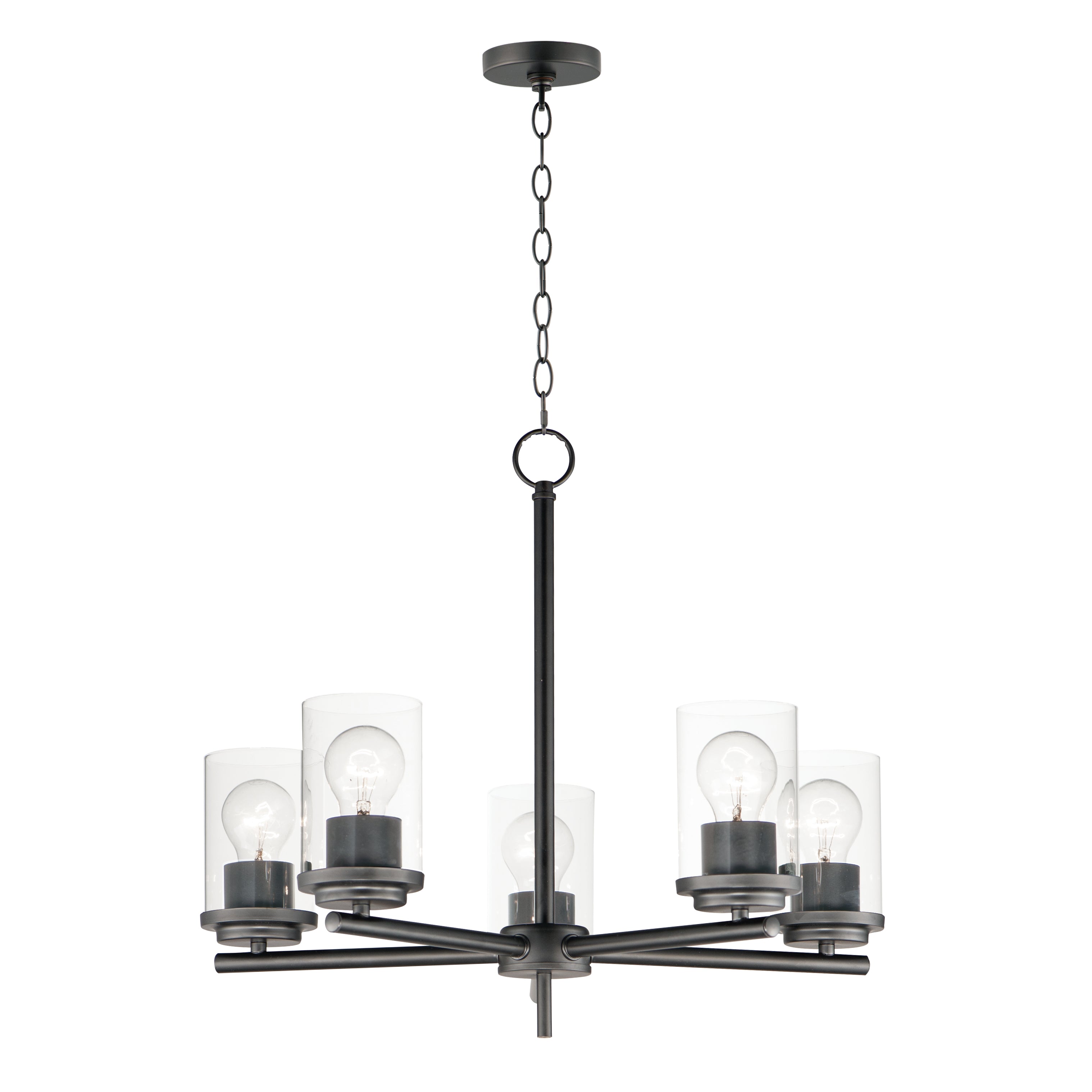 CORONA Chandelier Noir - 10205CLBK | MAXIM/ET2