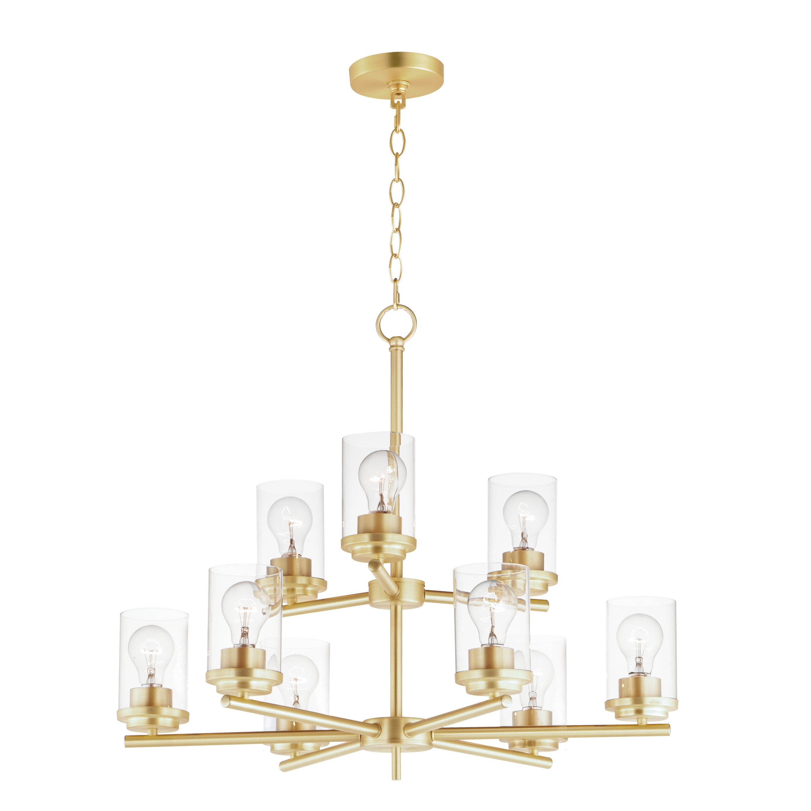 CORONA Chandelier Or - 10206CLSBR | MAXIM/ET2