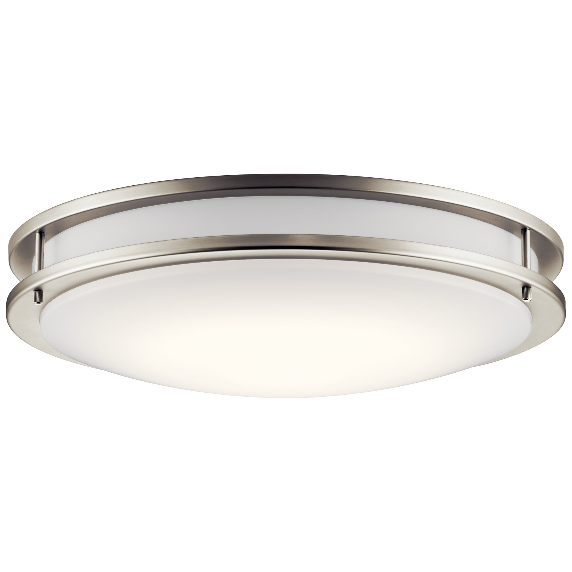 Flush mount Nickel - 10786NILED | KICHLER