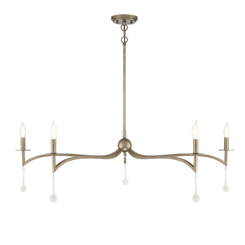 LARAMIE Chandelier Or - 1-1099-5-182 | SAVOYS