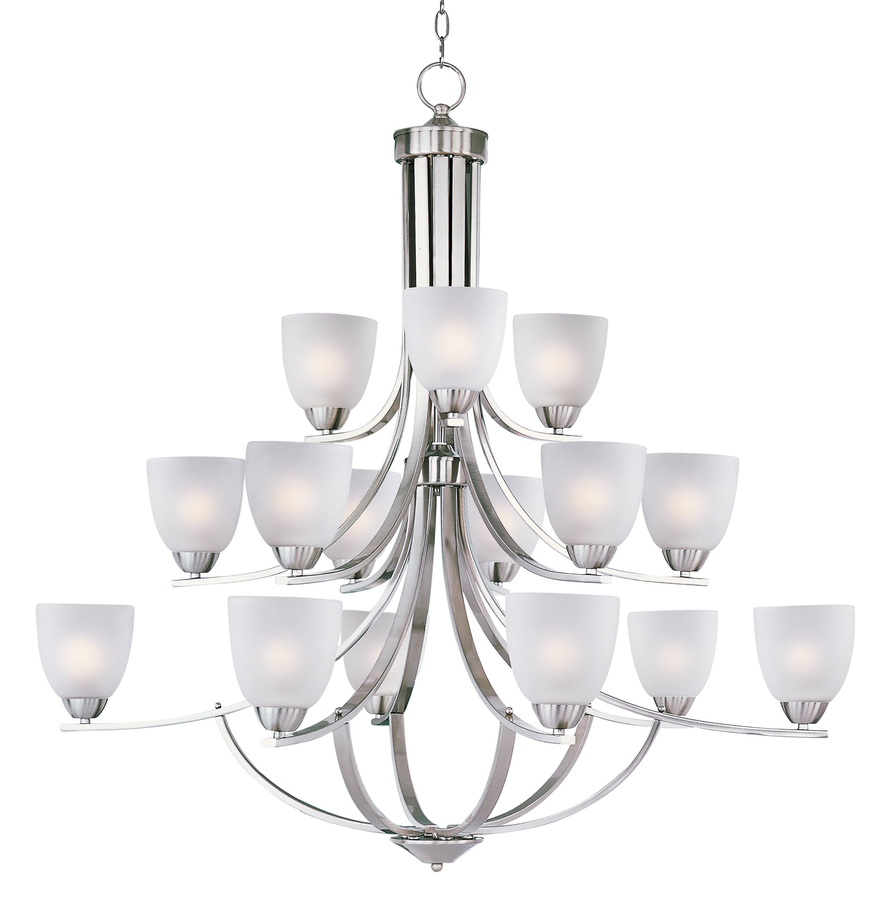 AXIS Chandelier Nickel - 11228FTSN | MAXIM/ET2