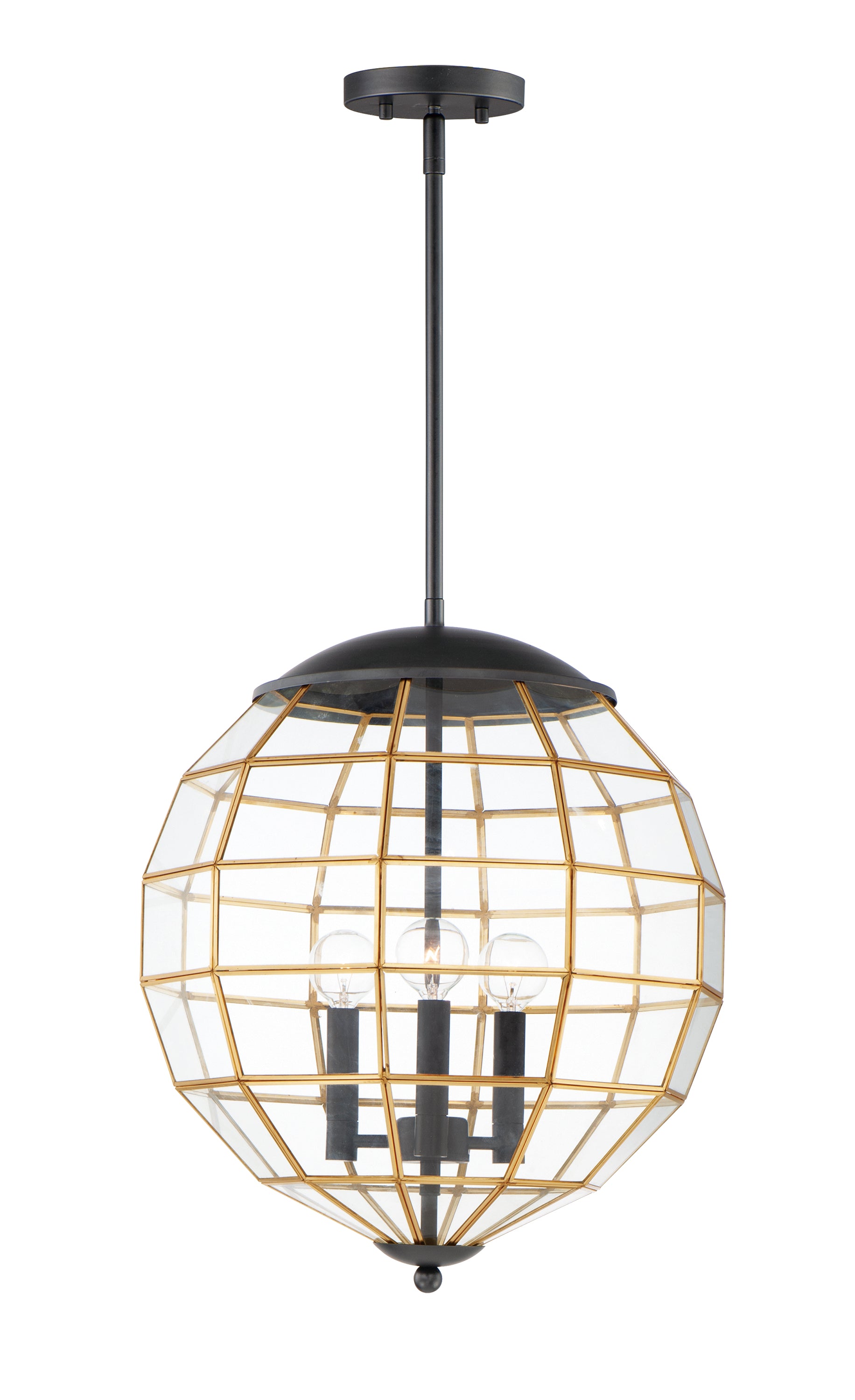 HEIRLOOM Chandelier Noir, Or - 11546BKBUB | MAXIM/ET2