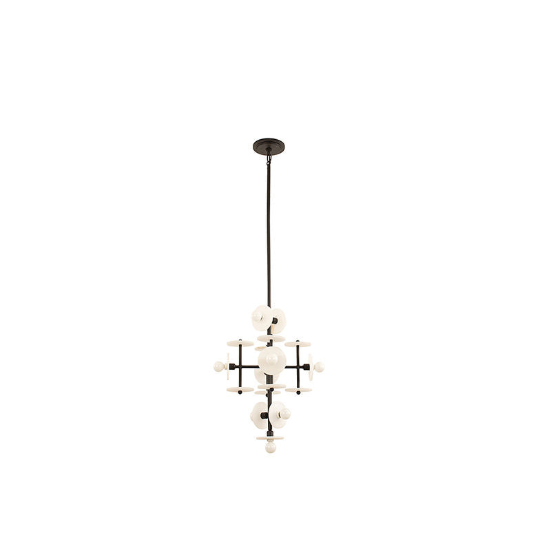 AMANI Chandelier Noir - 1-1590-9-50 | SAVOYS