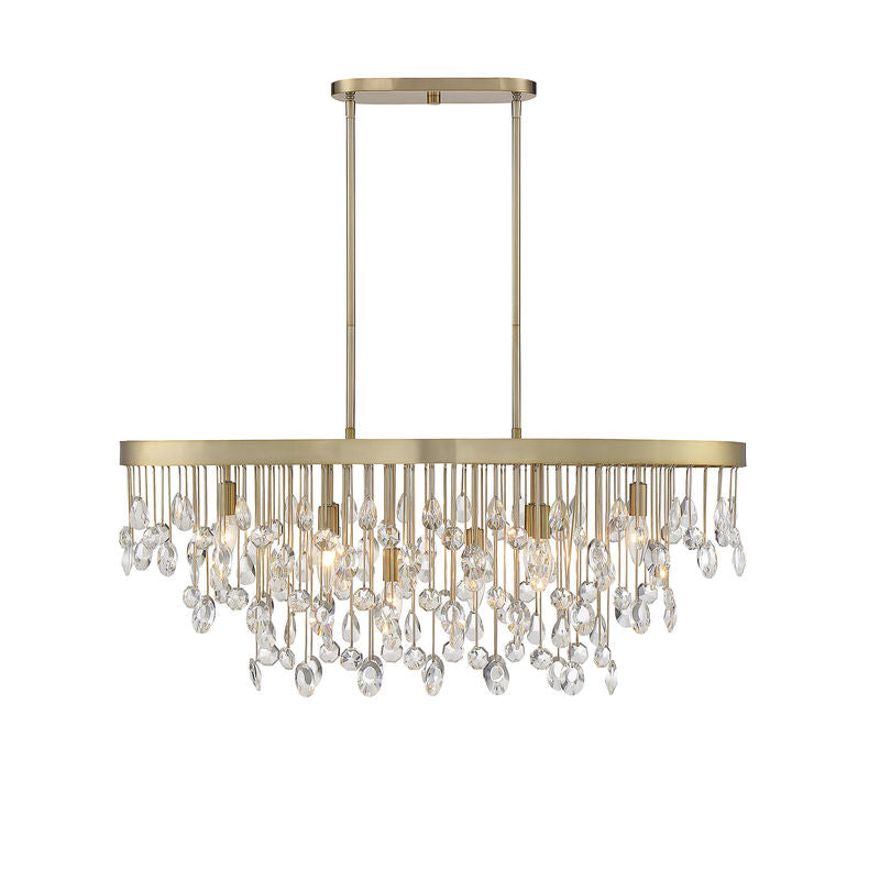 LIVORNO Chandelier Or - 1-1847-8-127 | SAVOYS