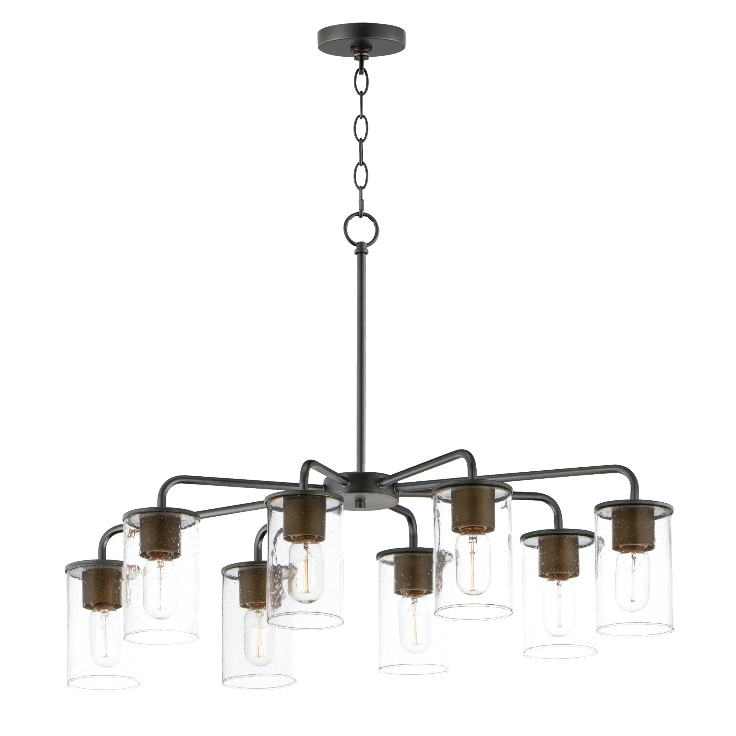 SLEEK Chandelier Or, Noir - 11848CDABBK | MAXIM/ET2