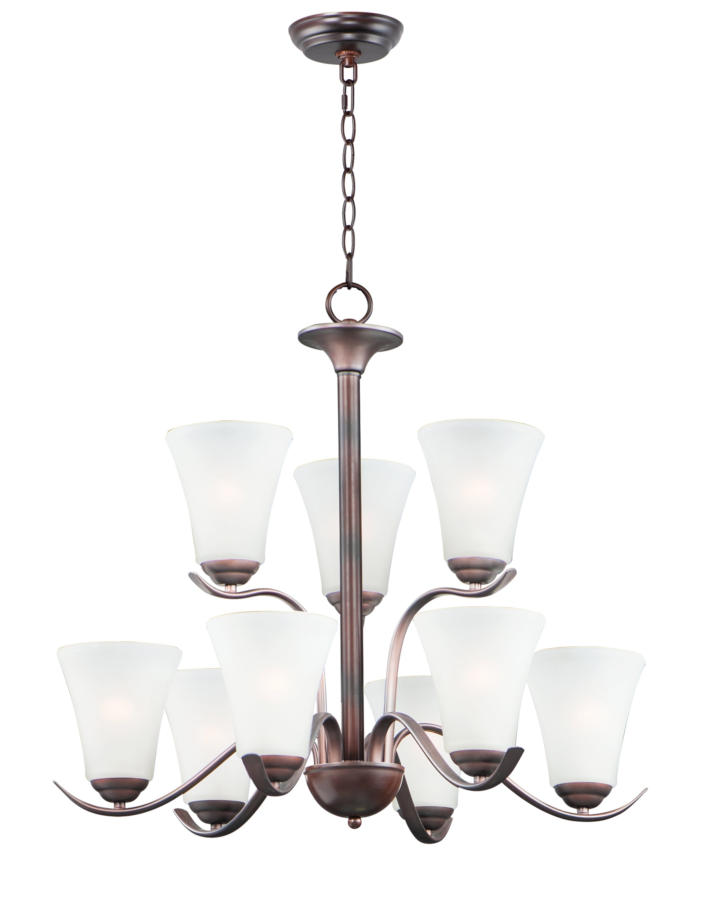 VITAL Chandelier Bronze - 12076FTOI | MAXIM/ET2